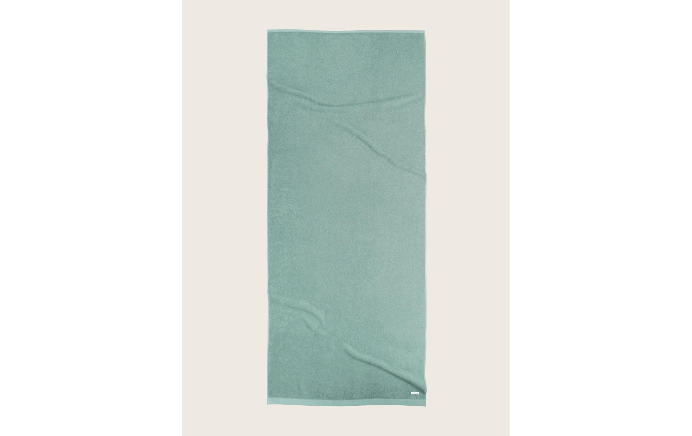 TOM TAILOR HOME Badetuch »200 x 80 cm, Blaugrün/Hellblau«, (1 St.)