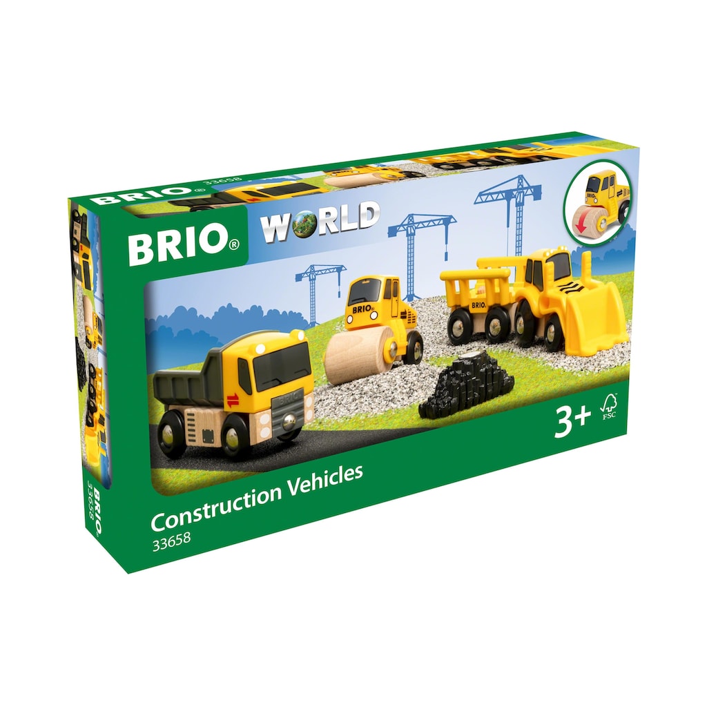 BRIO® Spielzeug-Baumaschine »World Baustellenfahrzeuge«