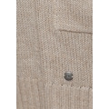 KangaROOS Kapuzenstrickjacke, mit aufgesetzten Taschen und breiten Rippbündchen