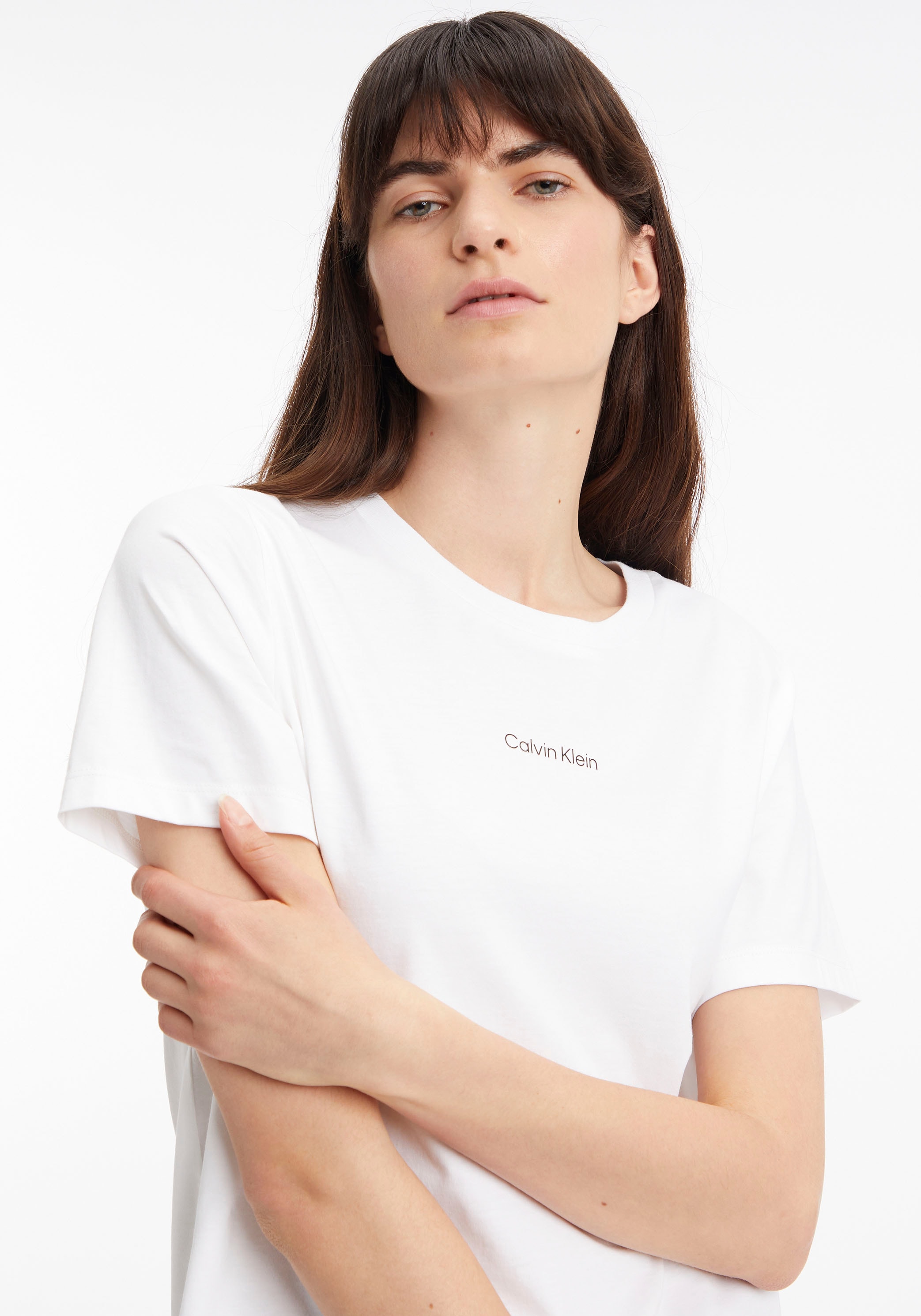 online Klein Jelmoli-Versand »MICRO Baumwolle Schweiz LOGO bei reiner Calvin aus T-SHIRT«, shoppen T-Shirt
