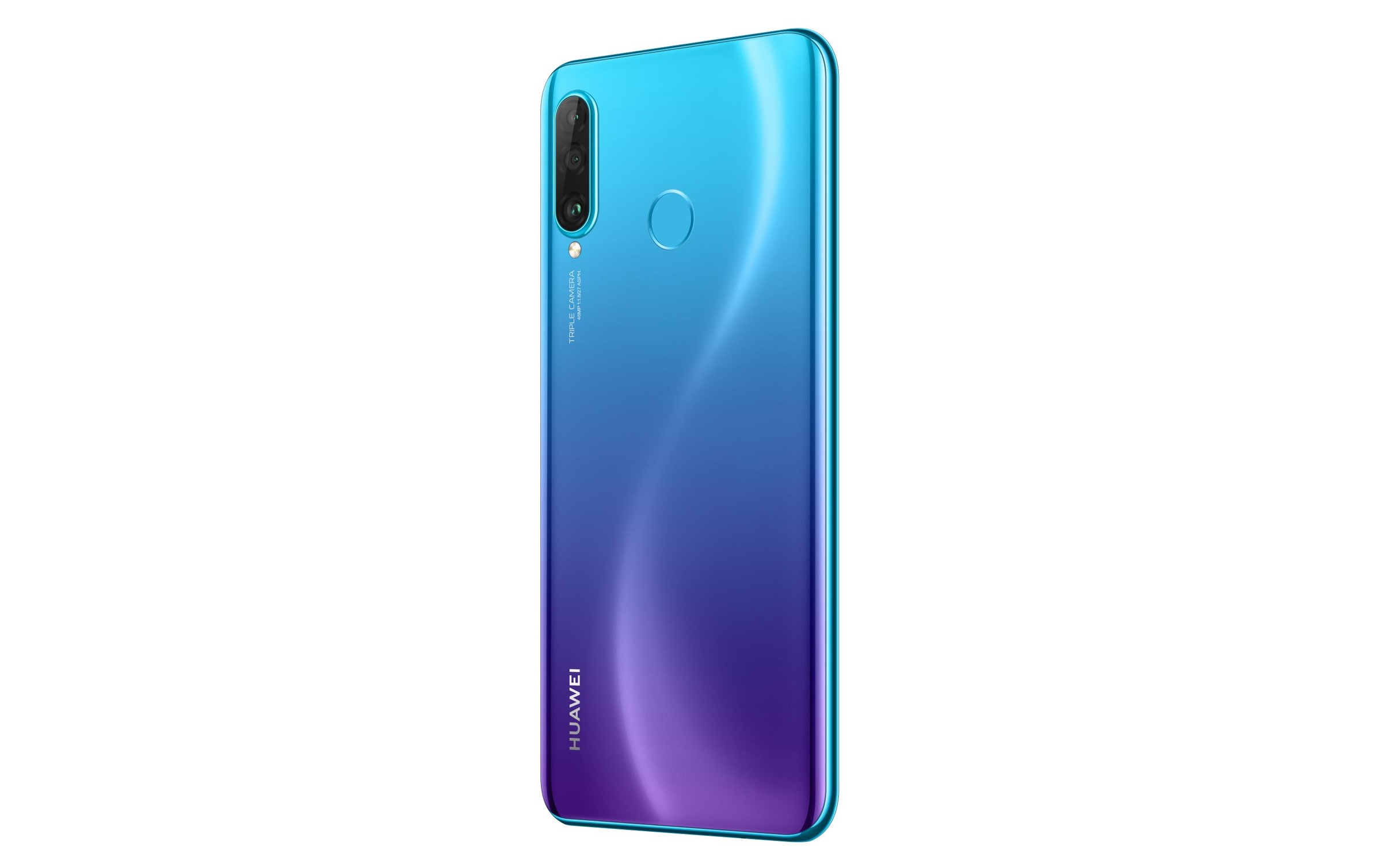 Huawei Smartphone »P30 Lite«, Blau/violett/peacock blue