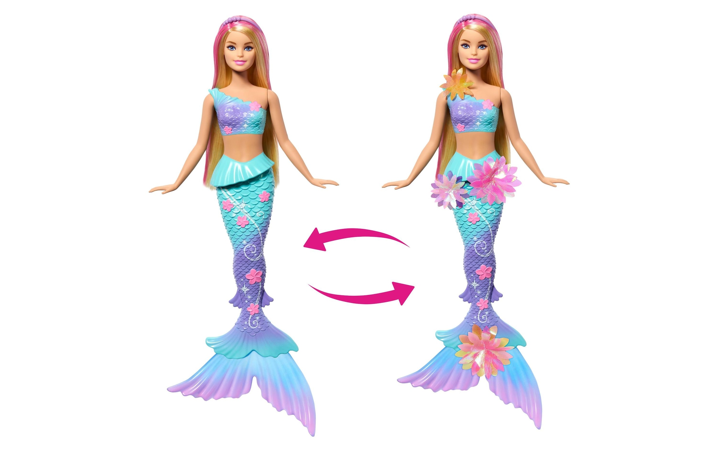Barbie Anziehpuppe »Garden Theme Feature Mermaid Dreamtopia«