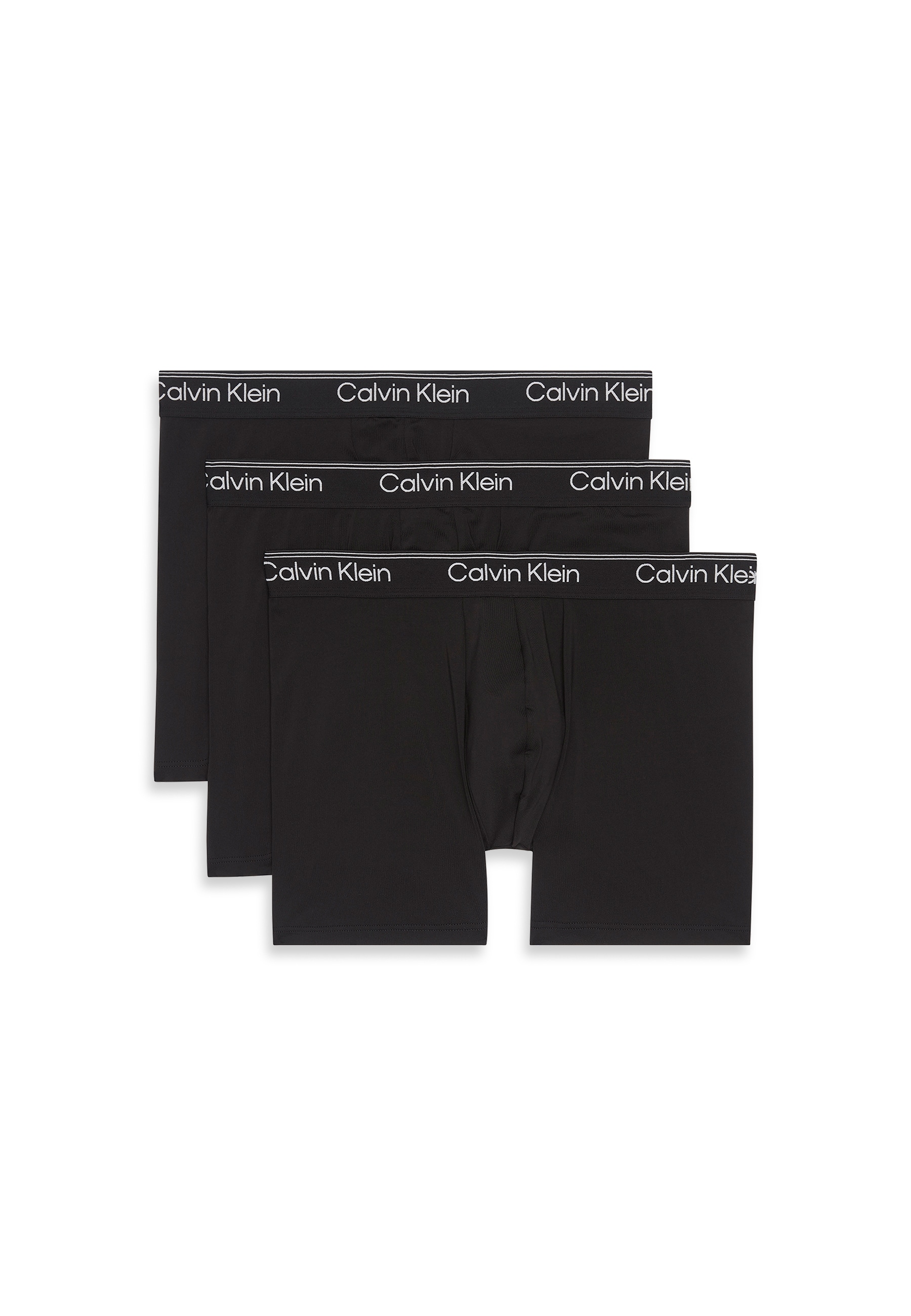Calvin Klein Underwear Boxer »BOXER BRIEF 3PK« Packung, 3er-Pack, mit längerem Bein & Logo-Elastikbund