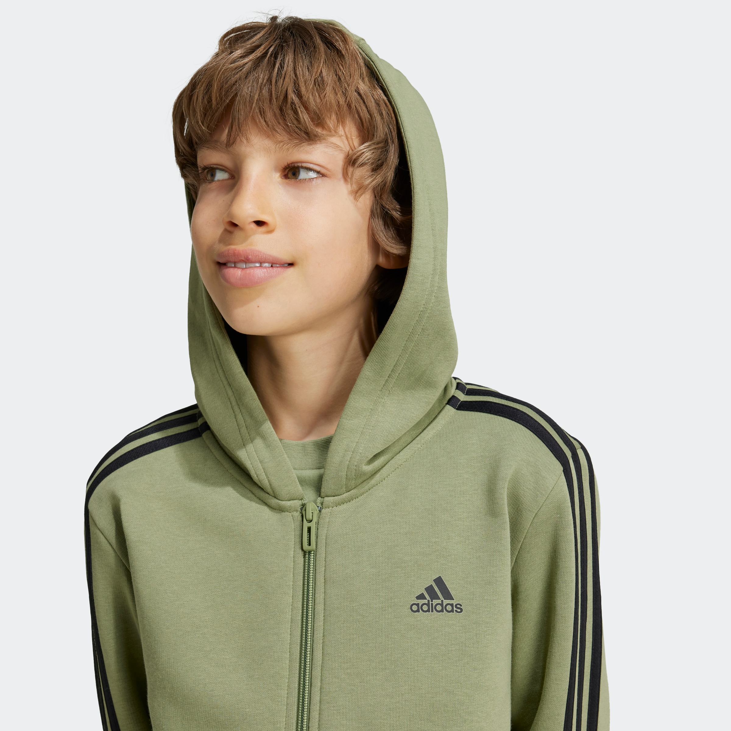 adidas Sportswear Kapuzensweatshirt »U 3S FL FZ HOOD«