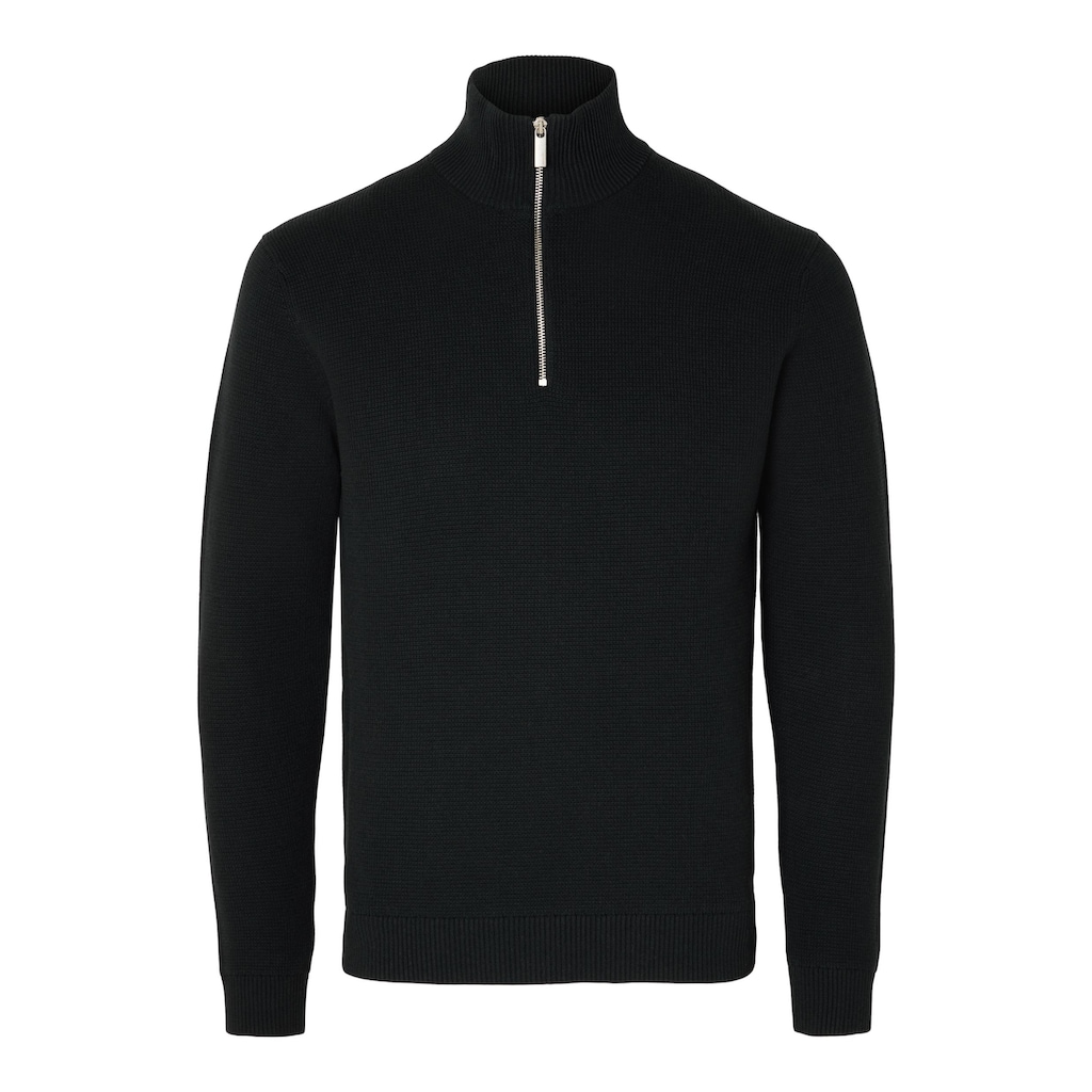 SELECTED HOMME Troyer »SLHDANE LS KNIT STRUCTURE HALF ZIP NOOS«