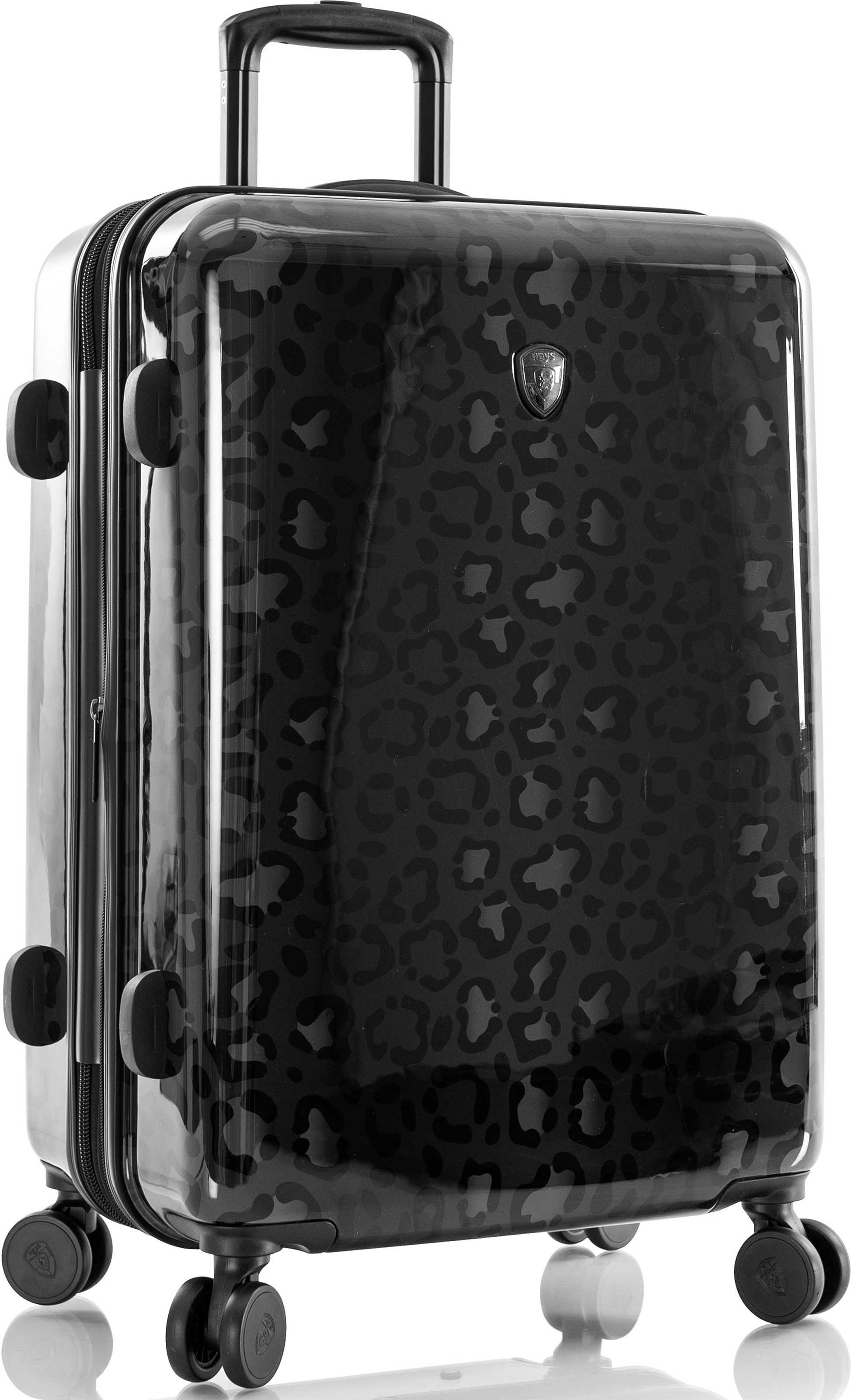 Heys Hartschalen-Trolley »Leopard, 66 cm«, 4 Rollen, Heys x Joachim Llambi Hartschalen-Koffer Volumenerweiterung