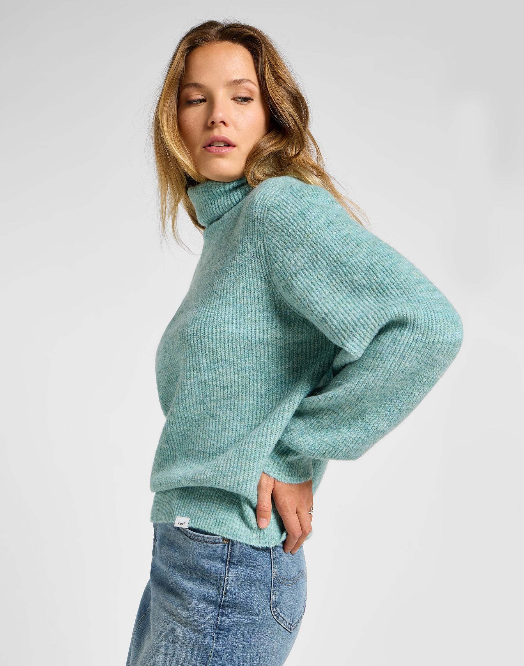 Lee® Strickpullover »LEE Pullover Roll Neck Knit«