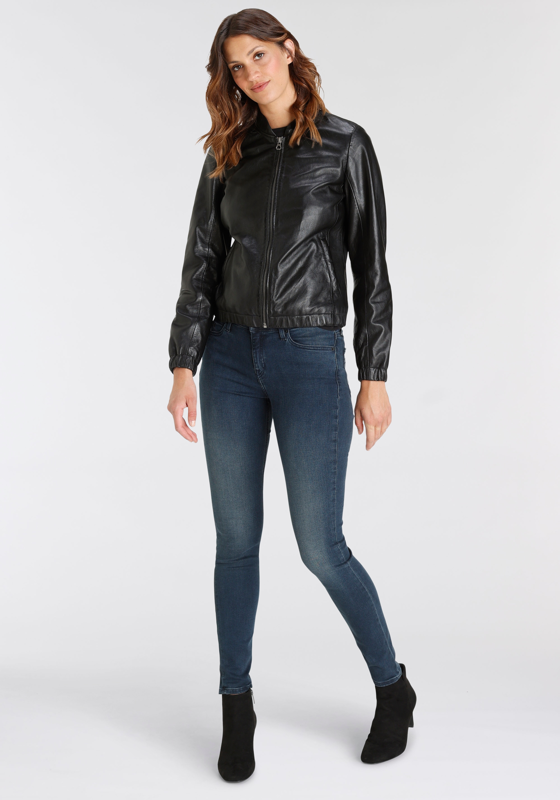 Mauritius Lederjacke »GWLaury OT«