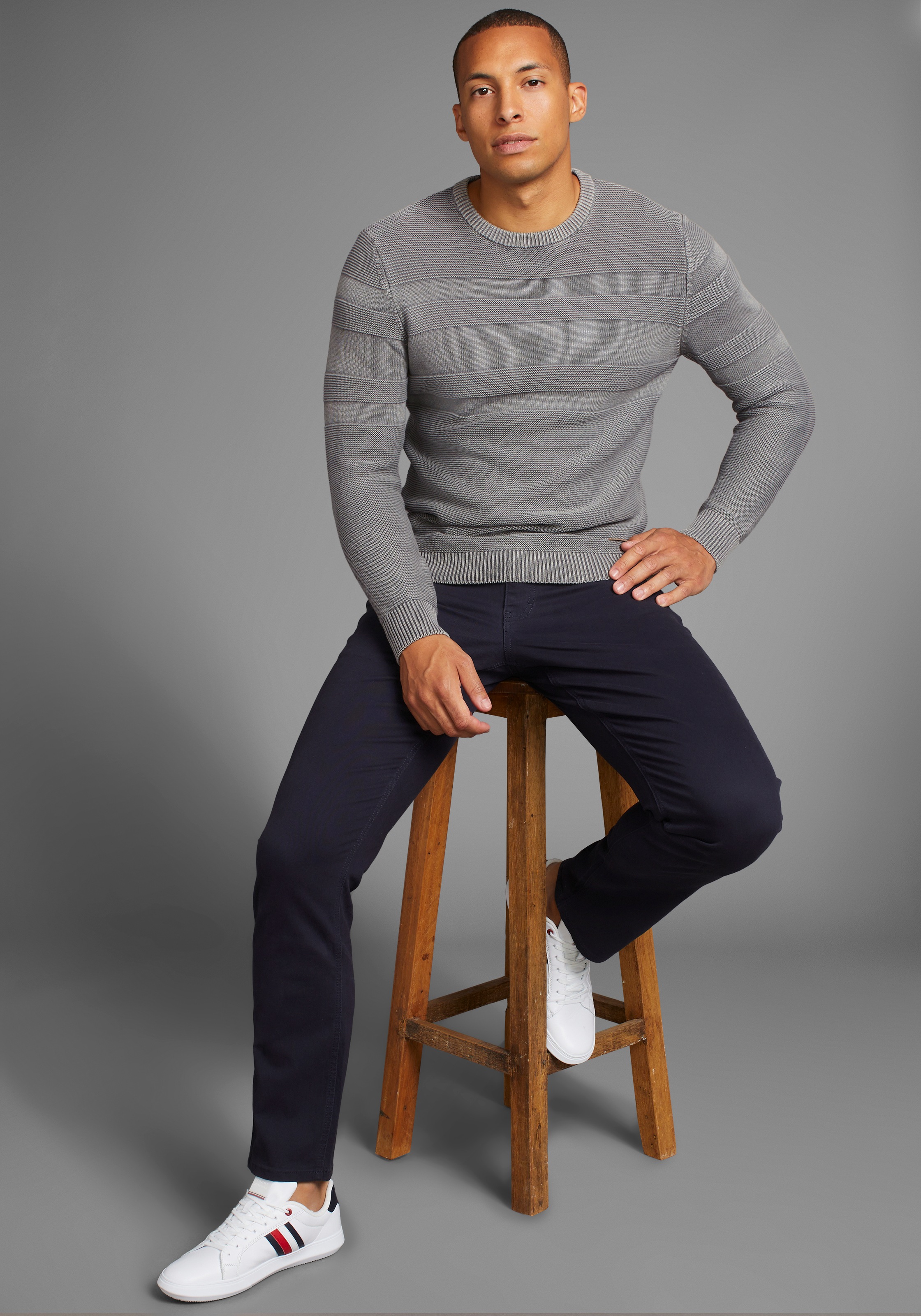 Bruno Banani Jacquardpullover