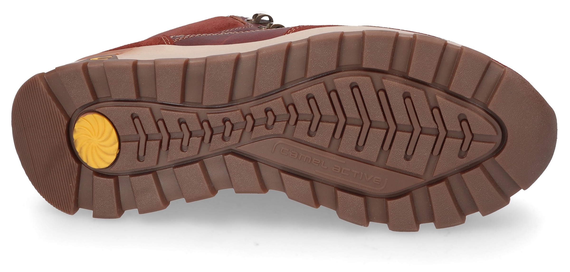 camel active Schnürboots, Schnürboos, High Top Sneaker, Winterboots mit Wechselfussbett