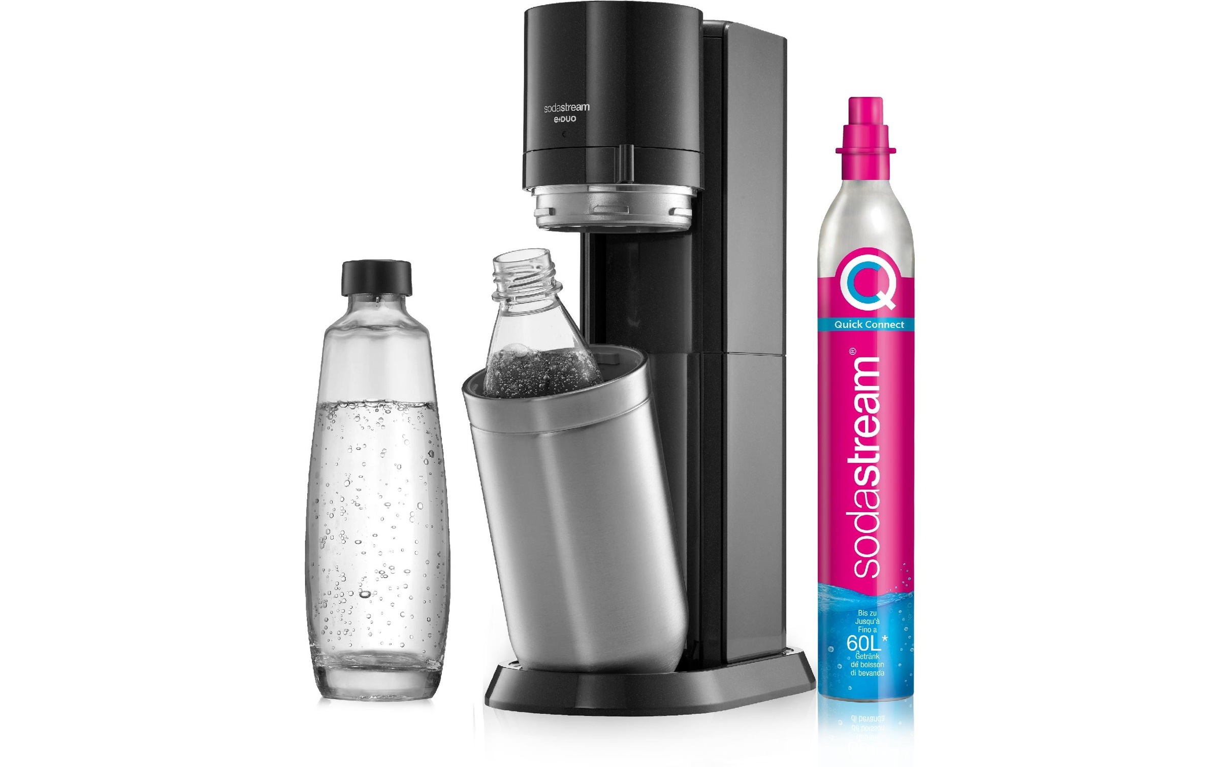 SodaStream Wassersprudler »E-DUO Schwarz«