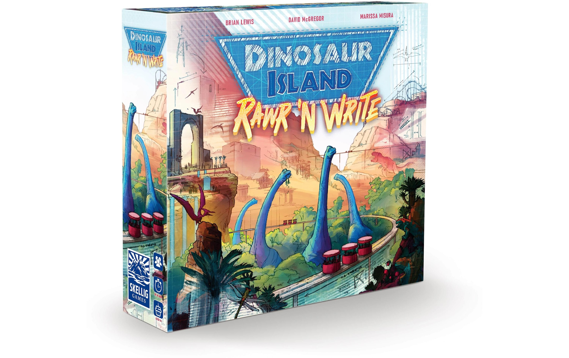 Spiel »Skellig Games Dinosaur Island – Rawr n Write -DE-«