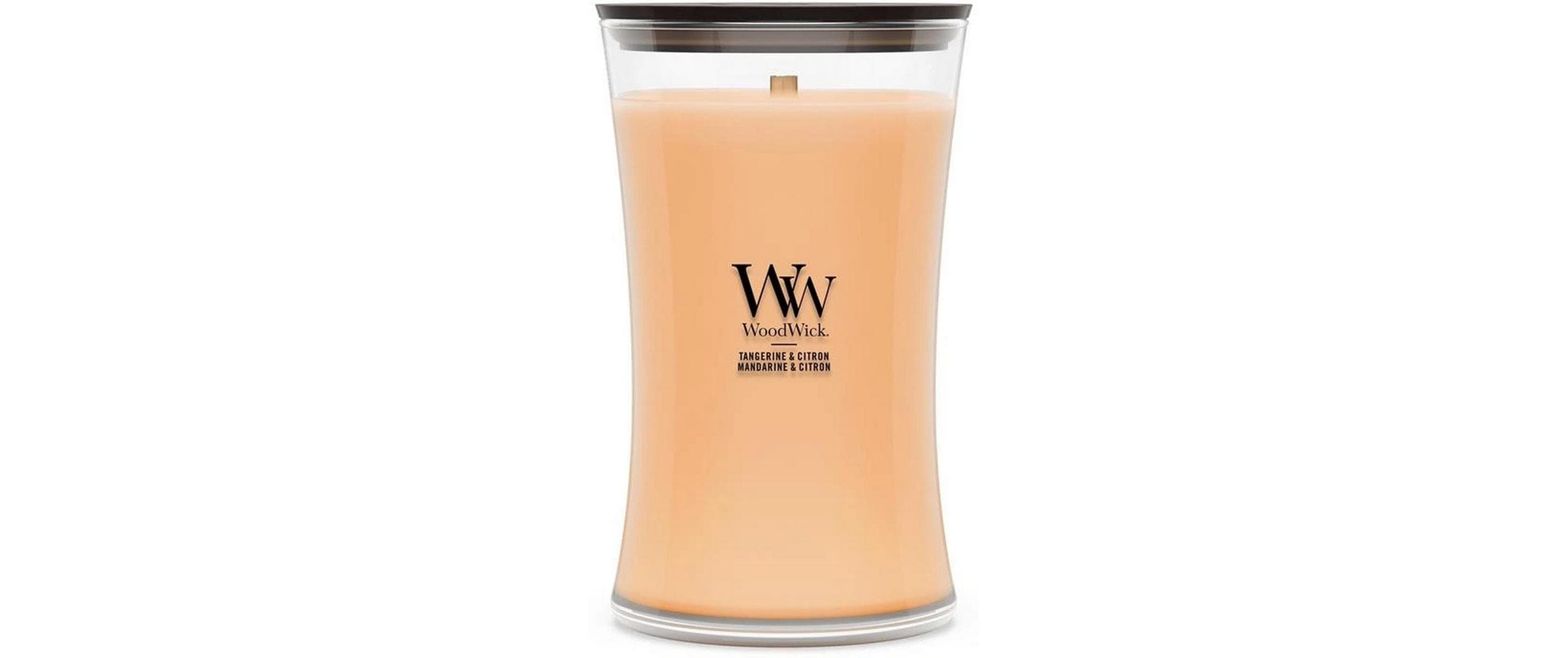 Woodwick Duftkerze "Tangerine & Citron Large Jar"