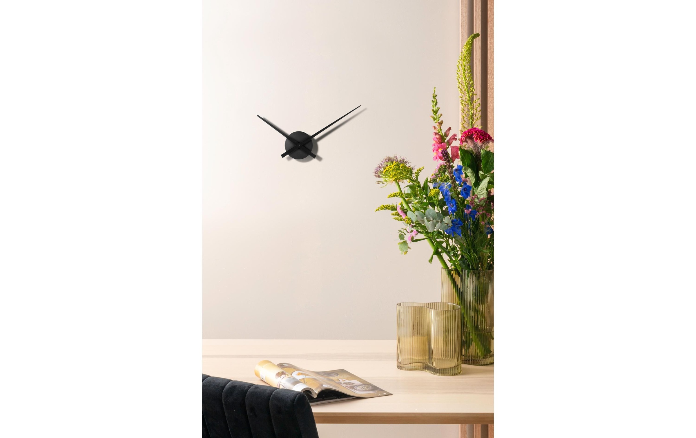 Karlsson - Horloge aiguilles Big Time 41cm noir