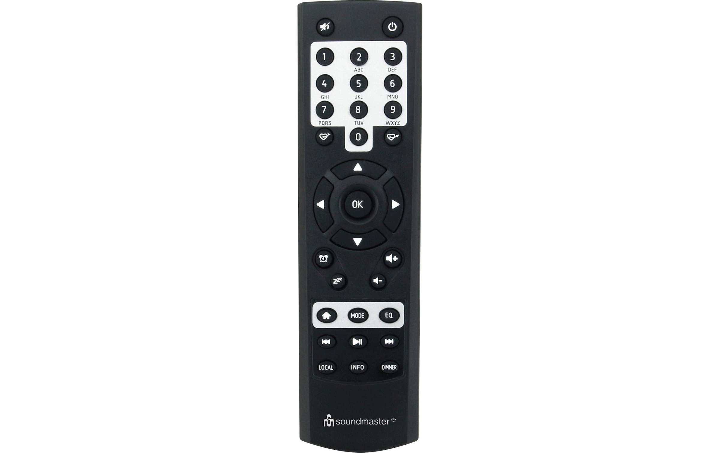 Soundmaster Internet-Radio »IR6000SW Schwarz«, (Internetradio)