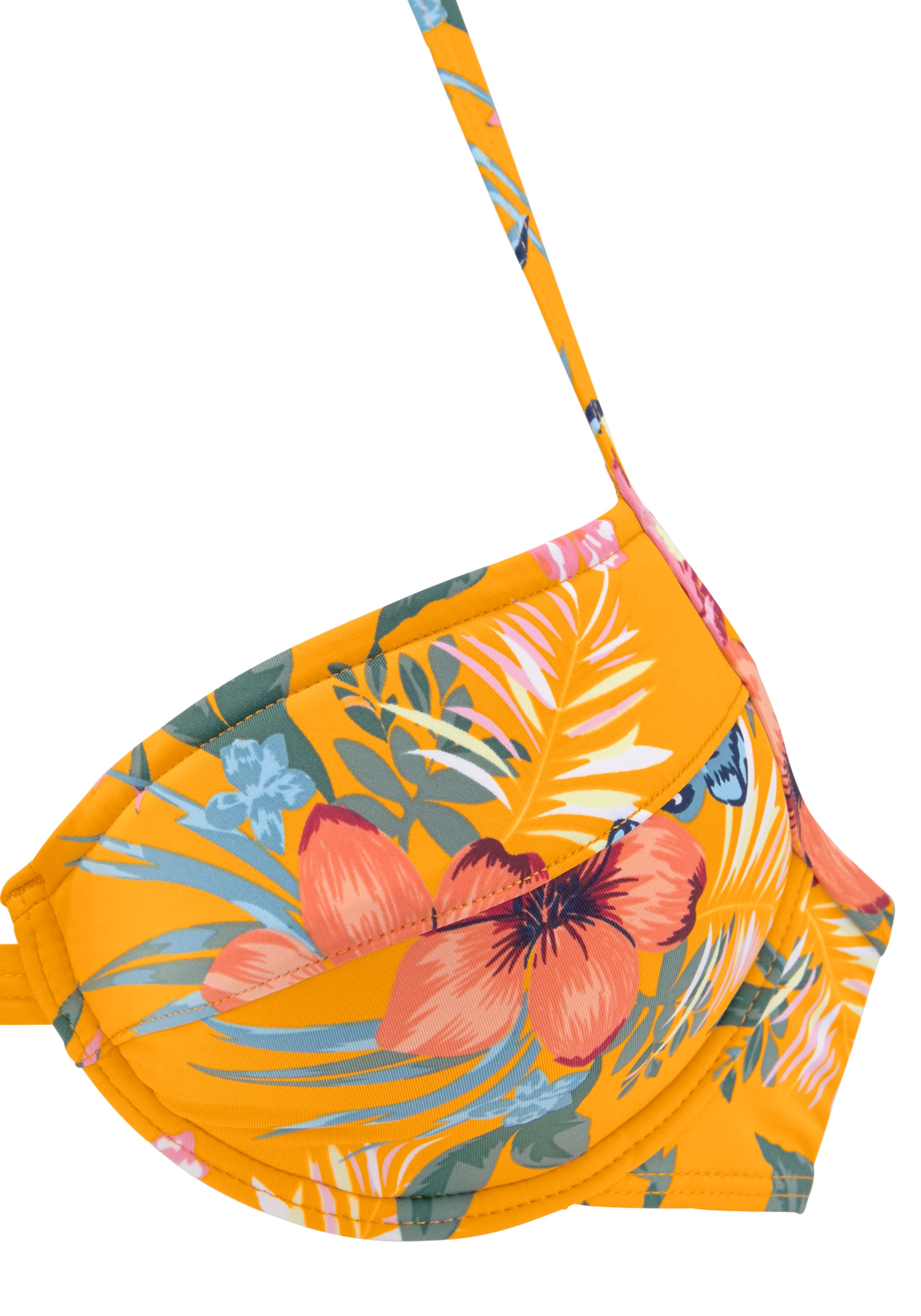 Jelmoli-Versand bei Push-Up-Bikini-Top mit Schweiz »Maui«, Design floralem shoppen online Bench.