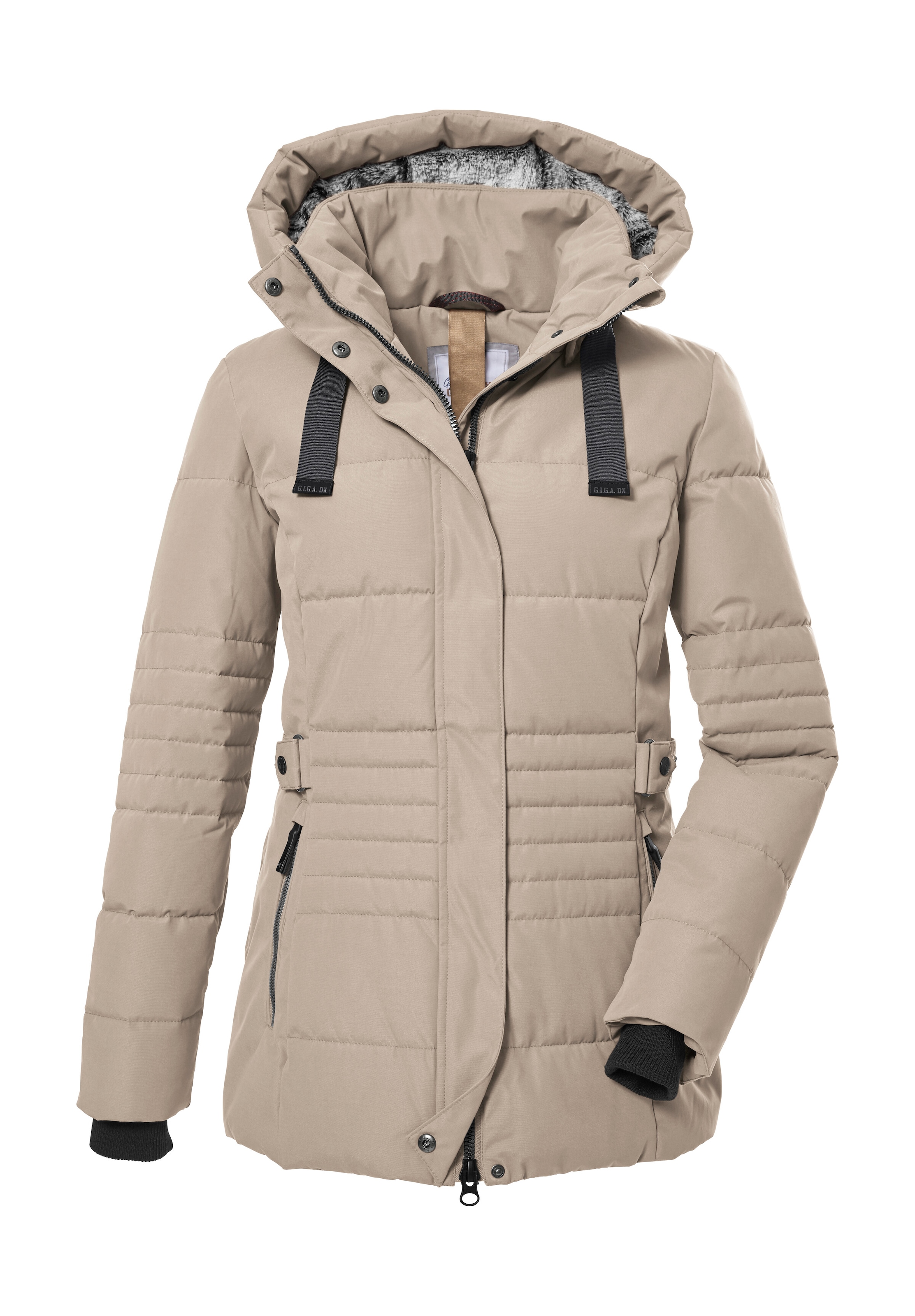 G.I.G.A. DX by killtec Steppjacke »GW 25 WMN QLTD JCKT« Taillierte Winterjacke, wasserabweisend, winddicht, abnehmbare Kapuze