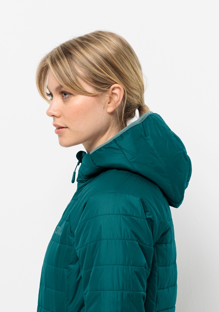 Jack Wolfskin Funktionsjacke »LAPAWA INS HOODY W«, mit Kapuze