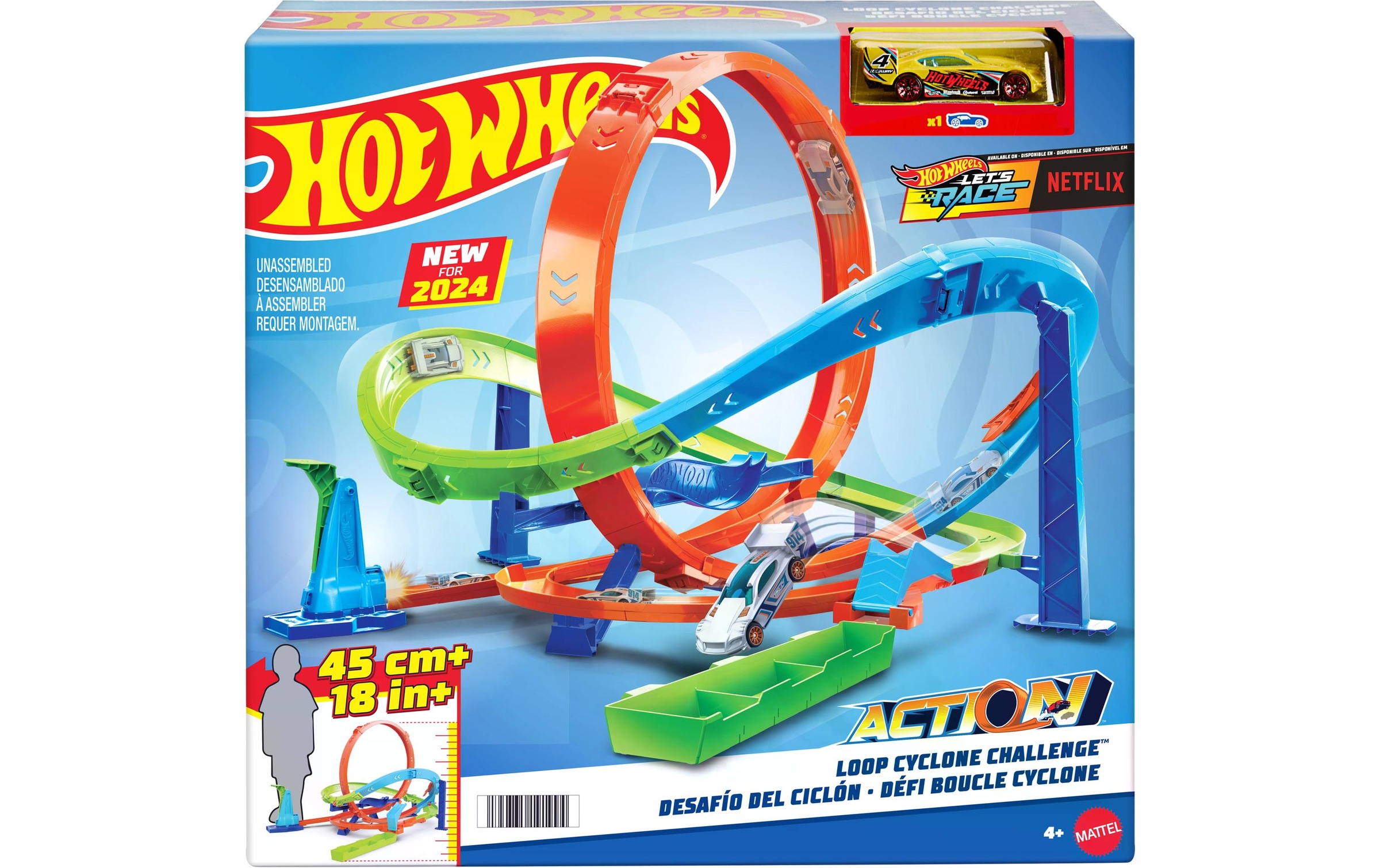 Hot Wheels Spielzeug-Auto »Hot Wheels Action Hyper Loop Extreme«