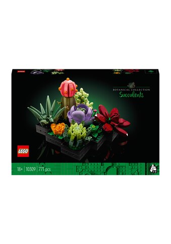 LEGO® Konstruktionsspielsteine »LEGO Sukkulenten 10309«, (771 St.) kaufen