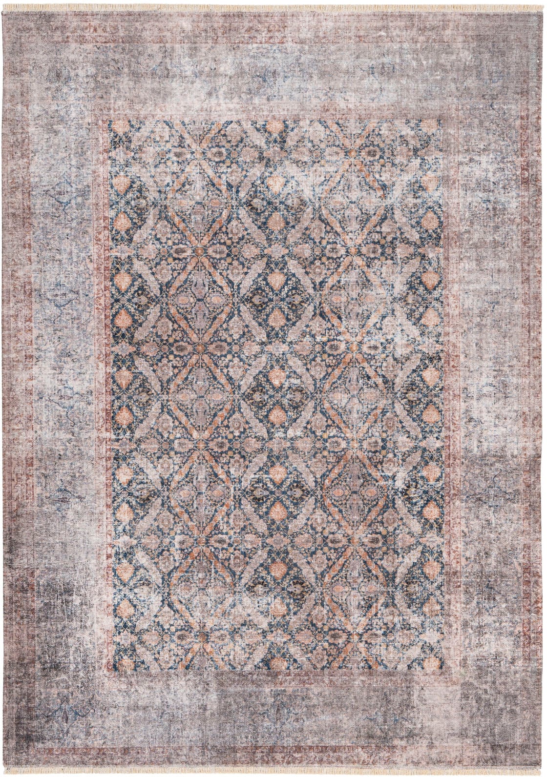 Obsession Teppich »My Maurea 780«, rechteckig, 6 mm Höhe, Orientalisches Muster, Vintage Design, mit Fransen, Wohnzimmer