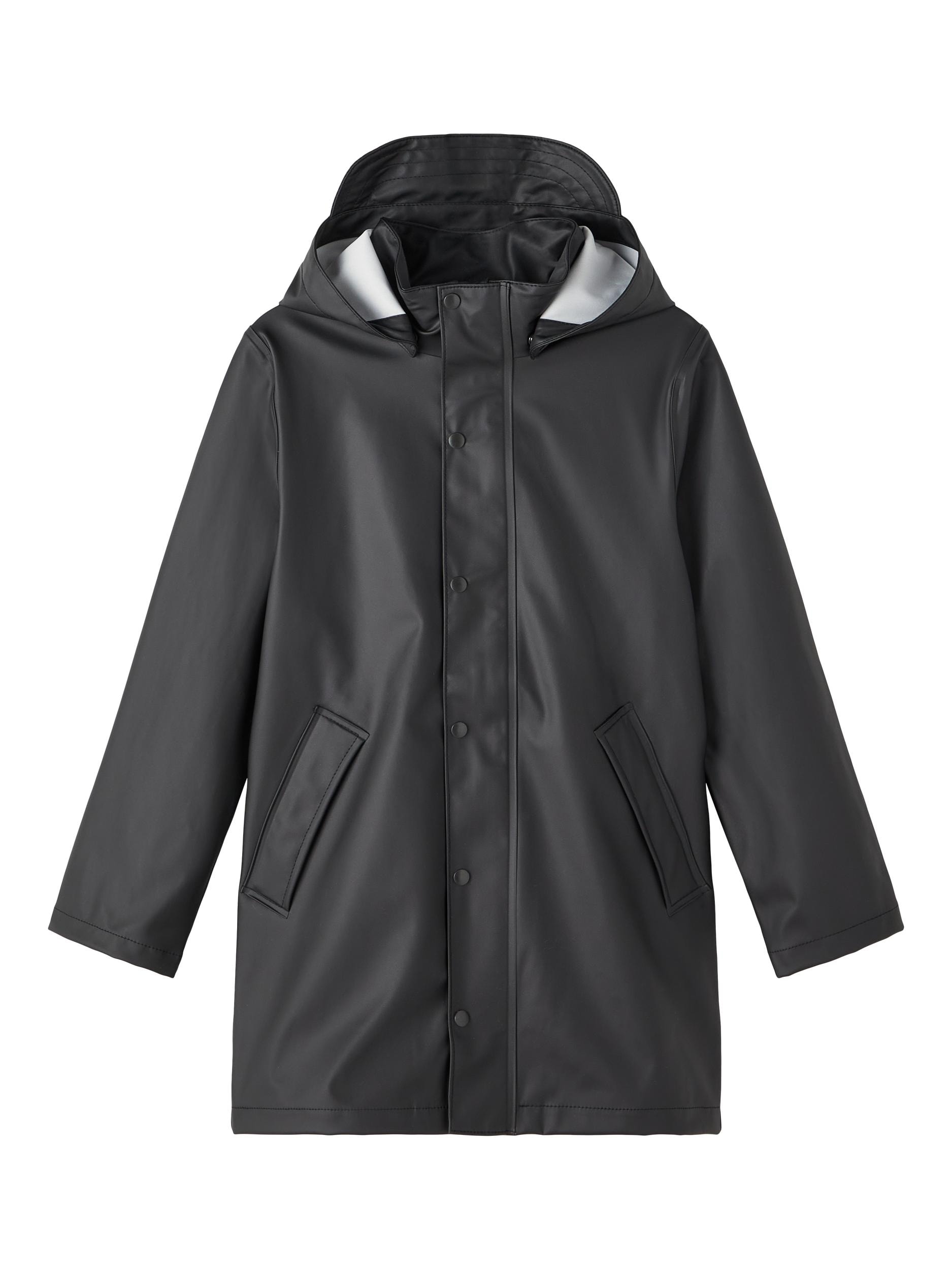 Name It Regenjacke »NKNDRY RAIN JACKET LONG 1«, mit Kapuze