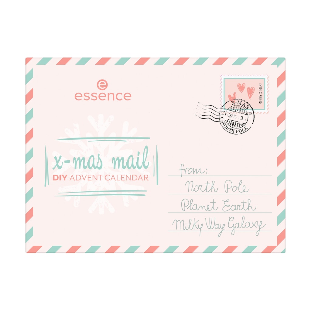 Essence Adventskalender »DIY X-MAS Mail«, für Erwachsene