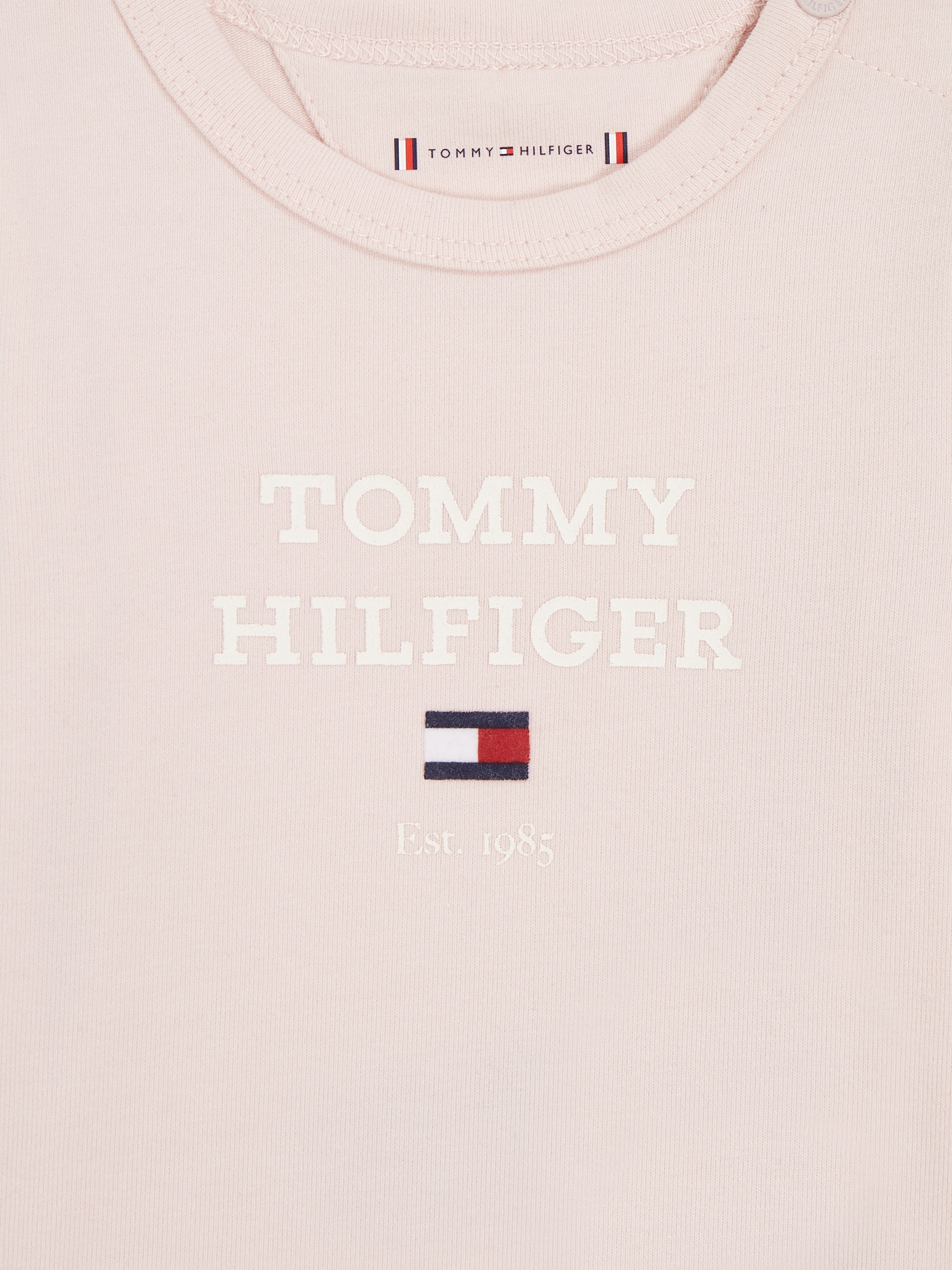 Tommy Hilfiger Overall »BABY TH LOGO BODY L/S«, mit Logoschriftzug
