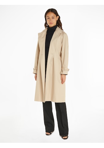 Outdoorjacke »ESSENTIAL TRENCH COAT«, (Set, 2 St., mit Gürtel)