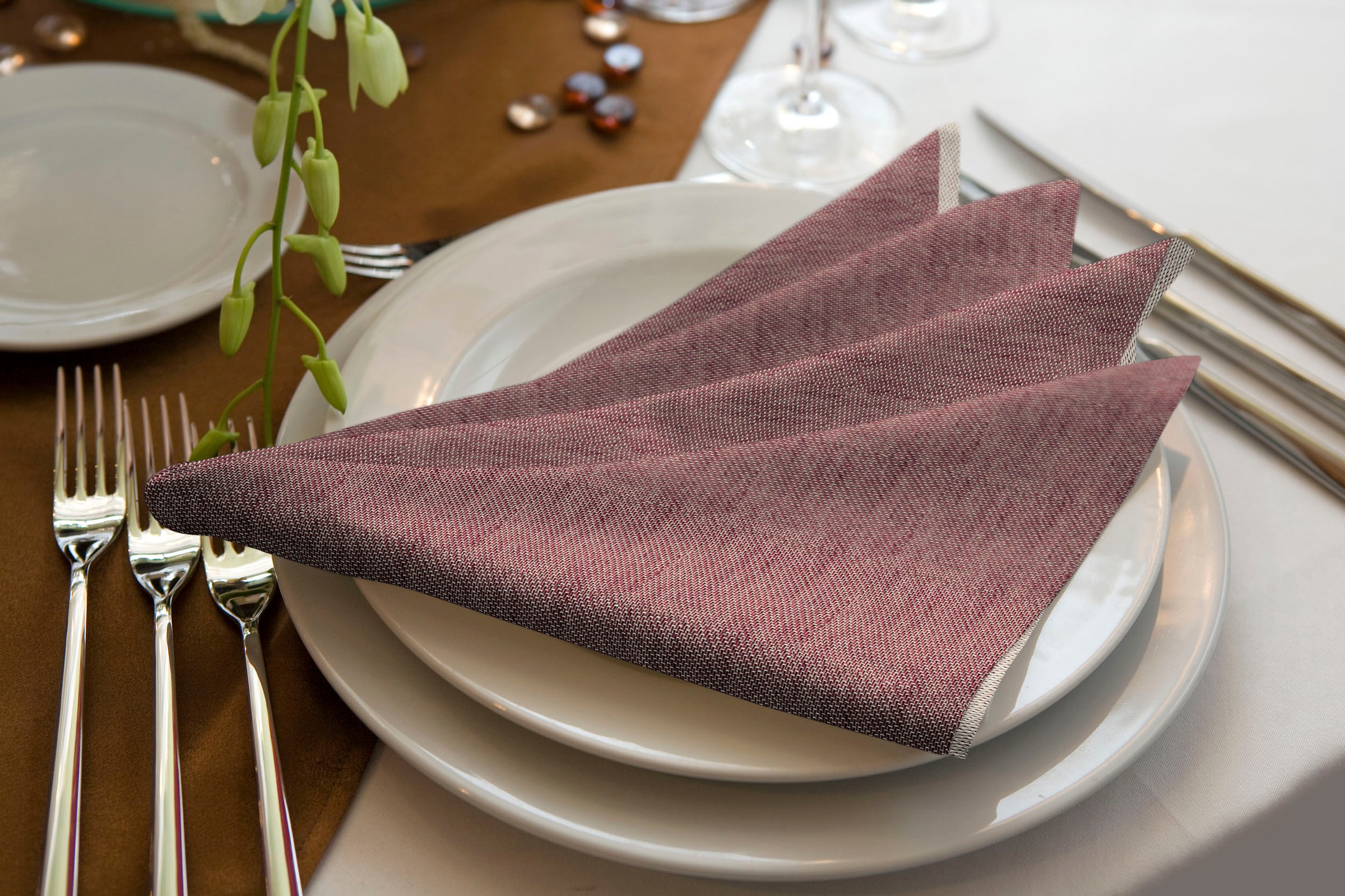 Adam Stoffserviette »Uni Light Collection«, (4 St.)