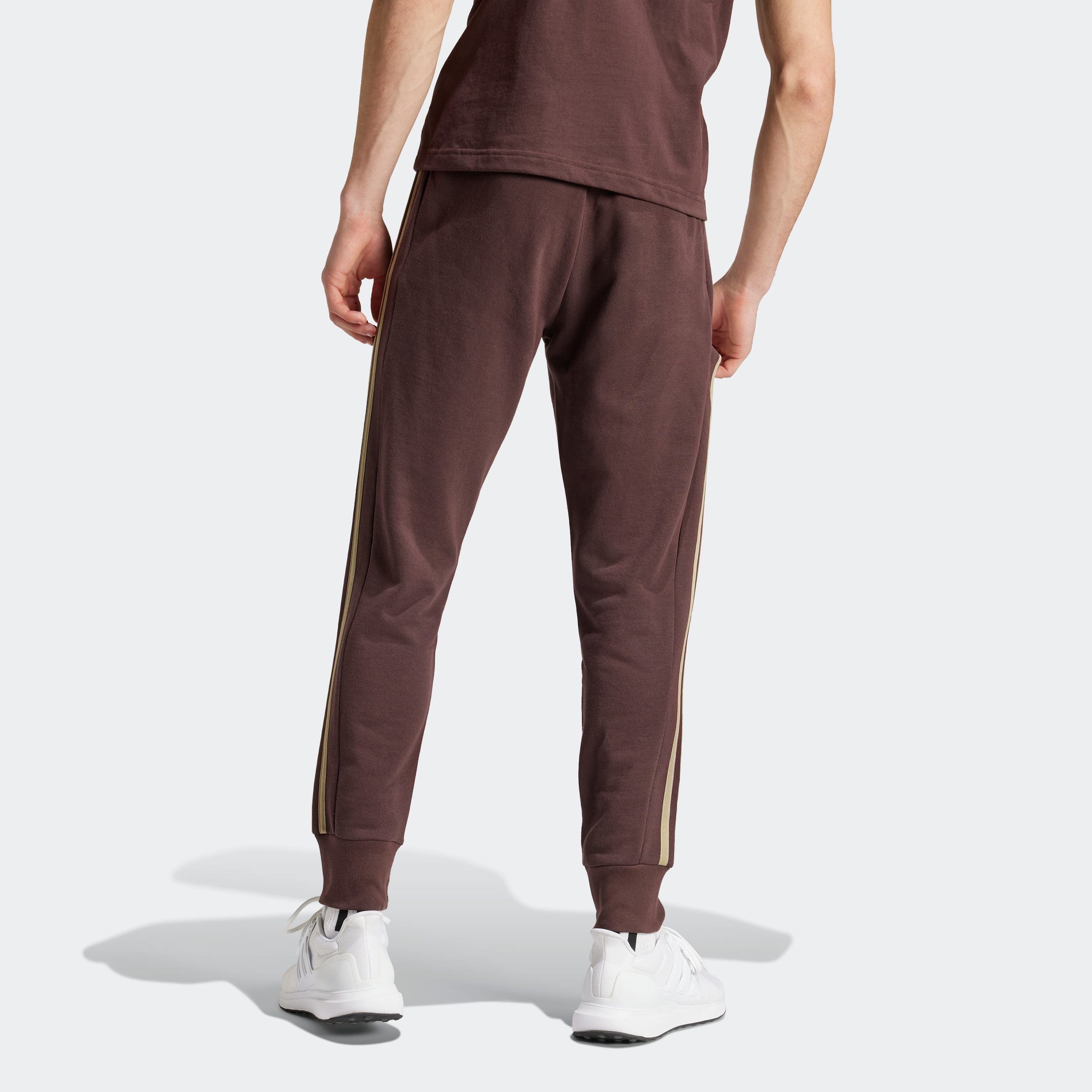 adidas Sportswear Sporthose »ESSENTIALS FRENCH TERRY TAPERED CUFF 3STREIFEN HOSE«, (1 tlg.)