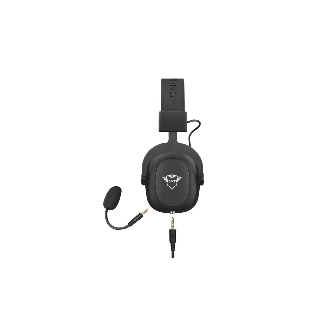 Trust Headset »GXT 414 Zamak Premium Schwarz«, Mikrofon abnehmbar