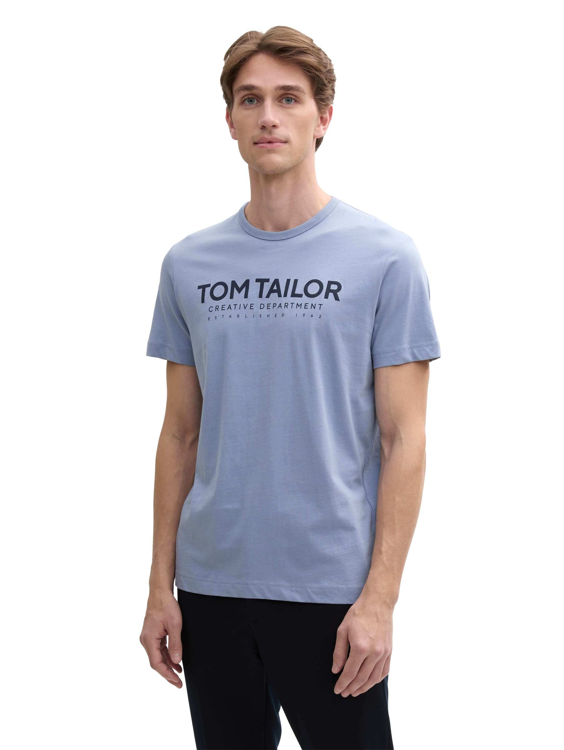 TOM TAILOR Rundhalsshirt mit Logoprint
