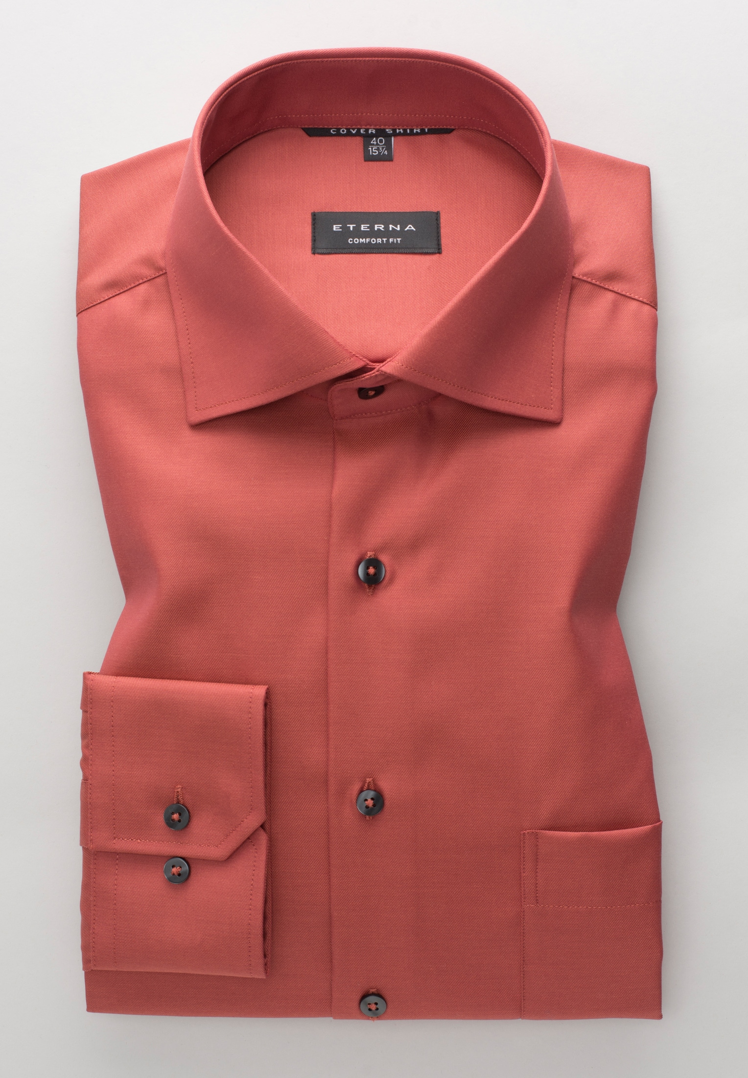 Eterna Langarmhemd »COMFORT FIT«, NON IRON (bügelfrei)