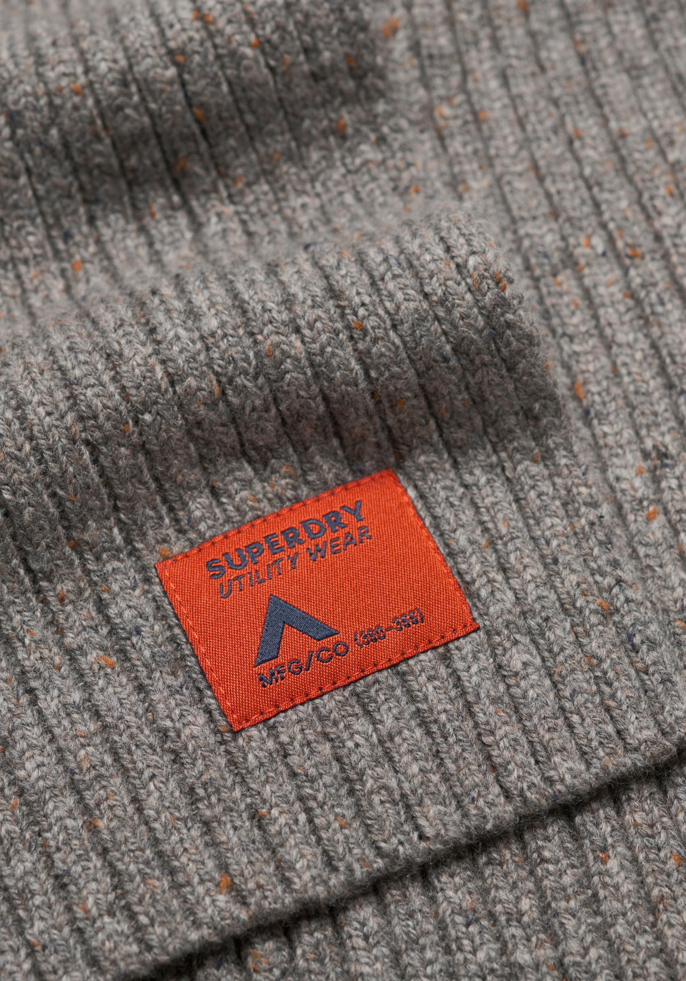 Superdry Strickschal »WORKWEAR NEP KNITTED SCARF«