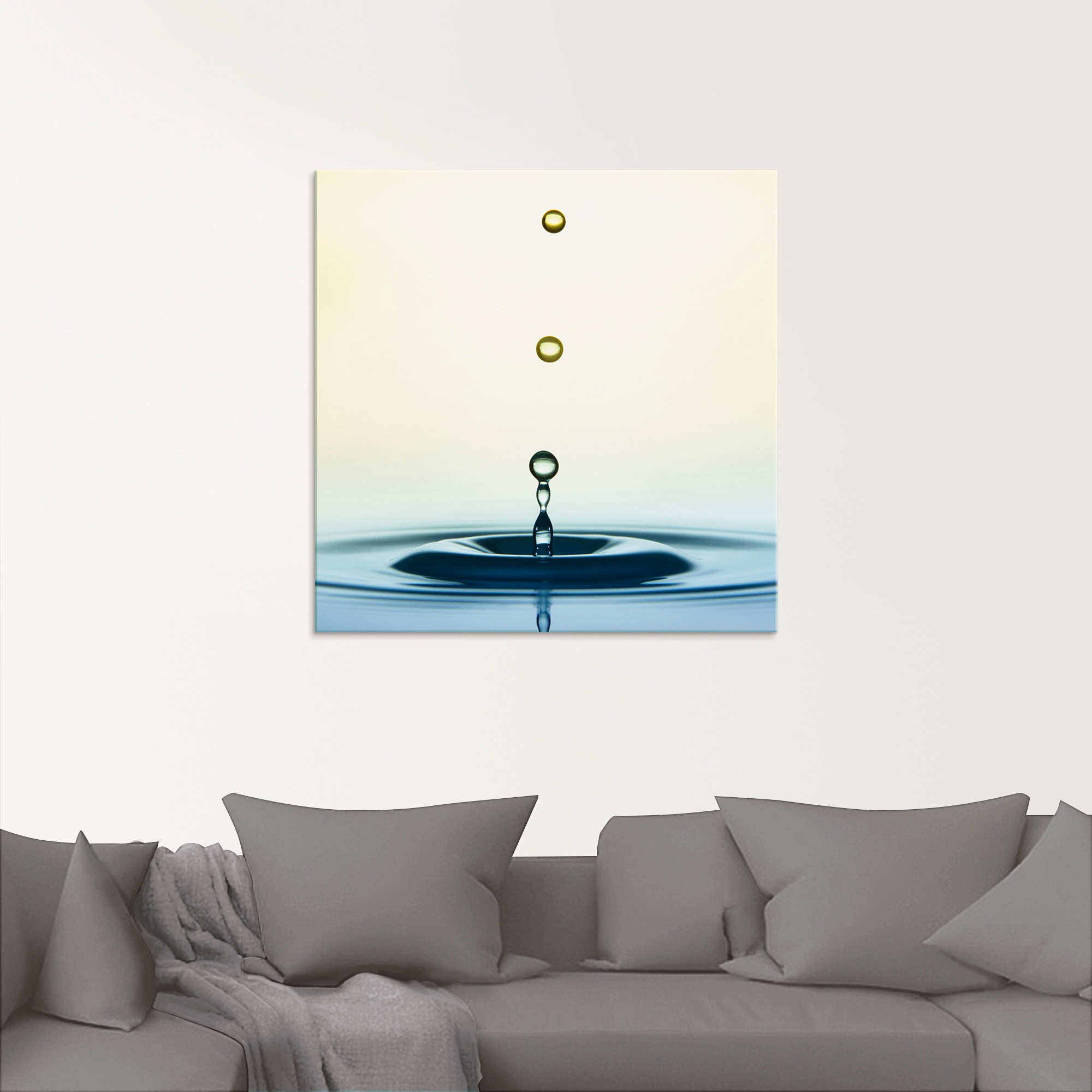 Artland Glasbild »Tropfen«, Zen, (1 St.), in verschiedenen Grössen