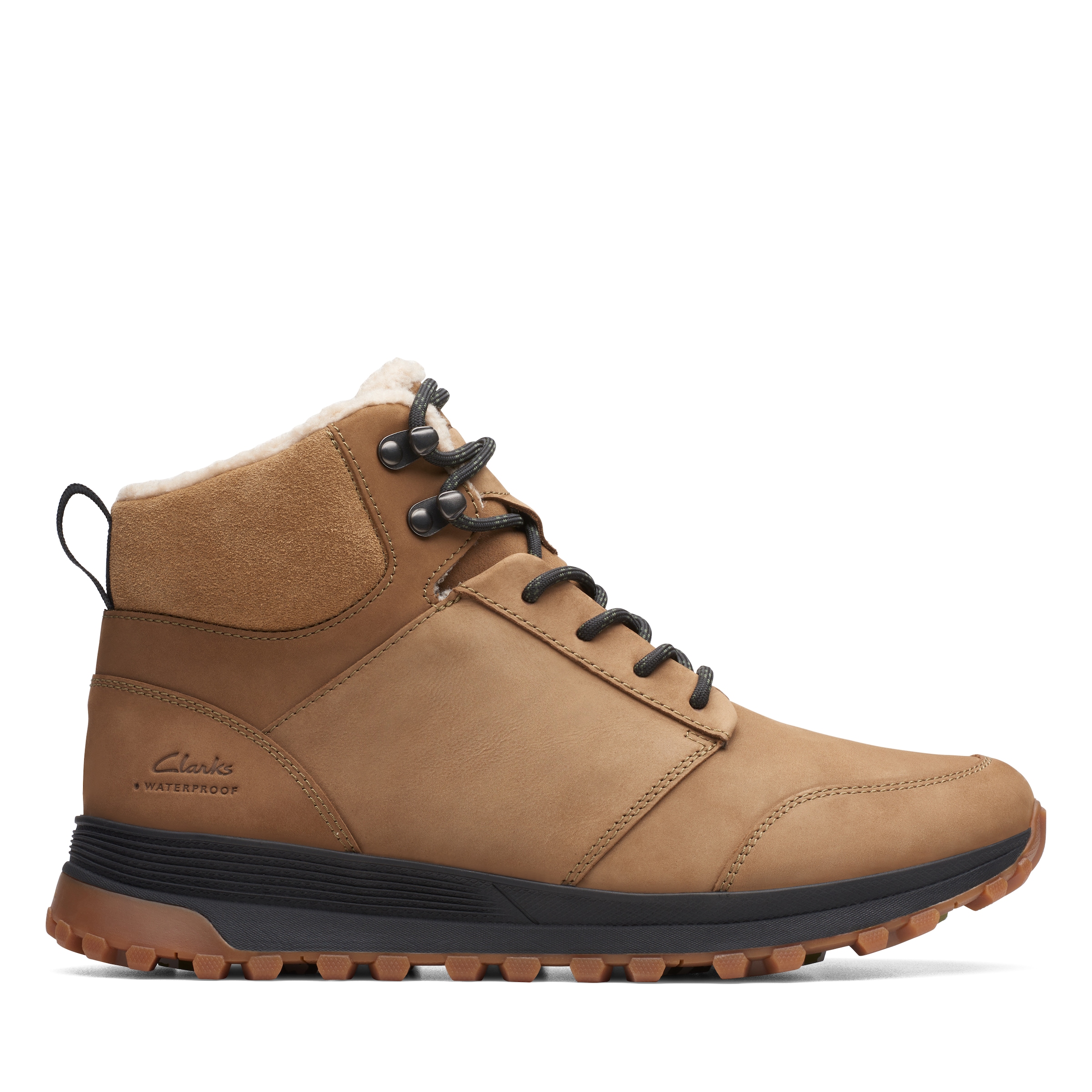 Clarks Schnürstiefel »ATL Trek Up WP«, Hiking Boots, Schnürboots, Winterstiefel mit herausnehmbarem Fussbett
