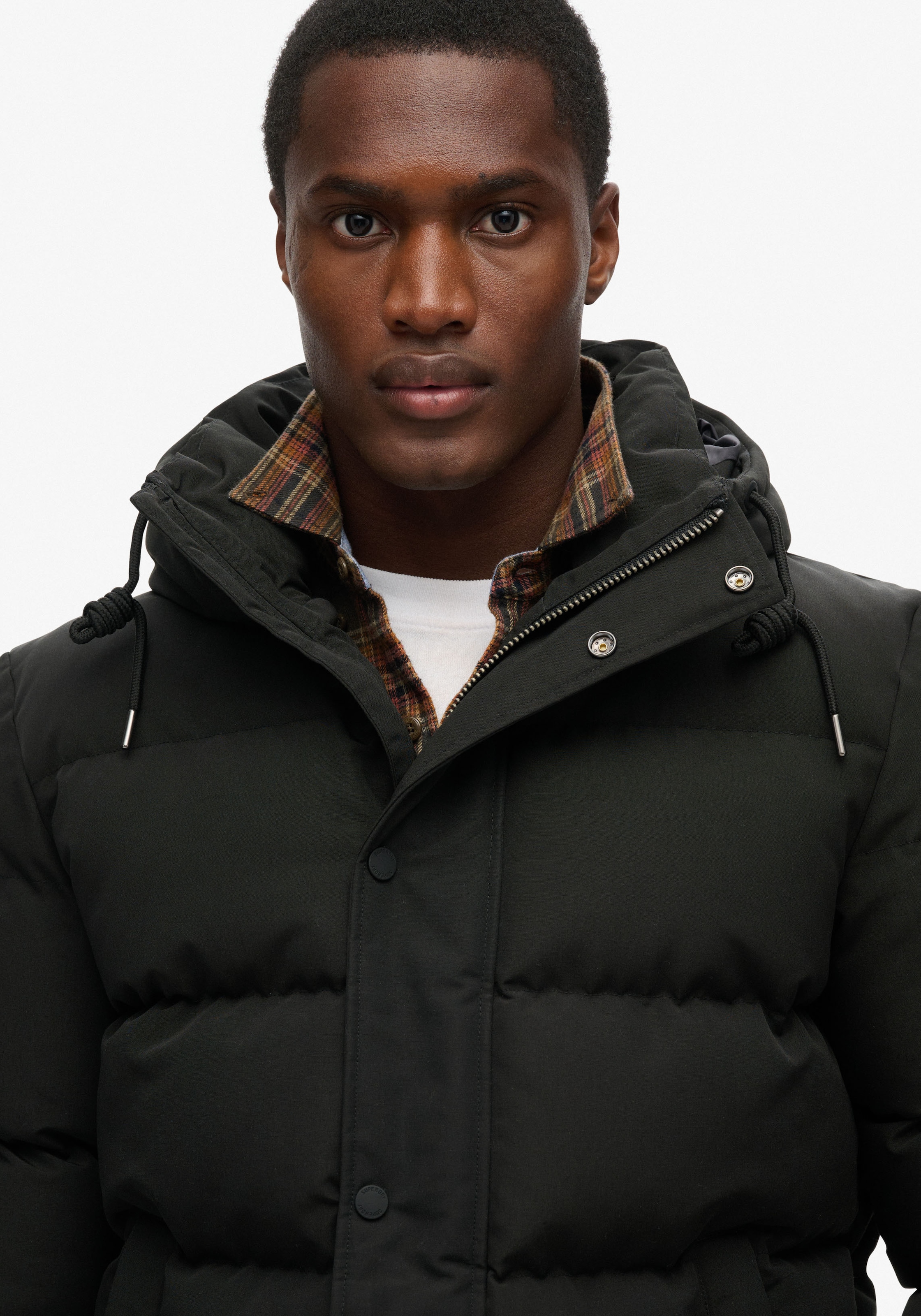 Superdry Steppjacke »Everest Hooded Puffer Jacket«, mit Kapuze