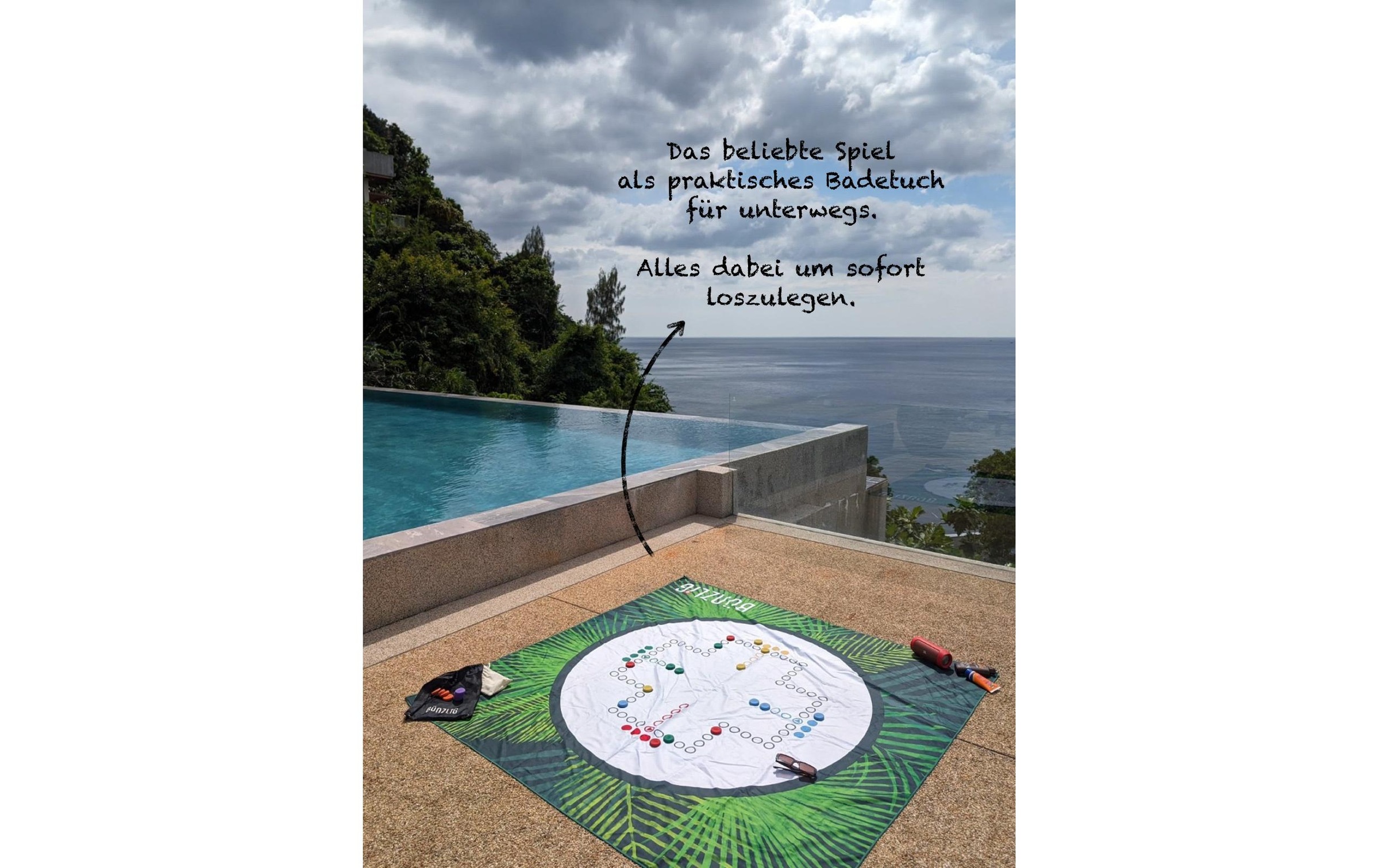 Spiel »Bünzlig Dog Dog-Spiel-Badetuch XXL«