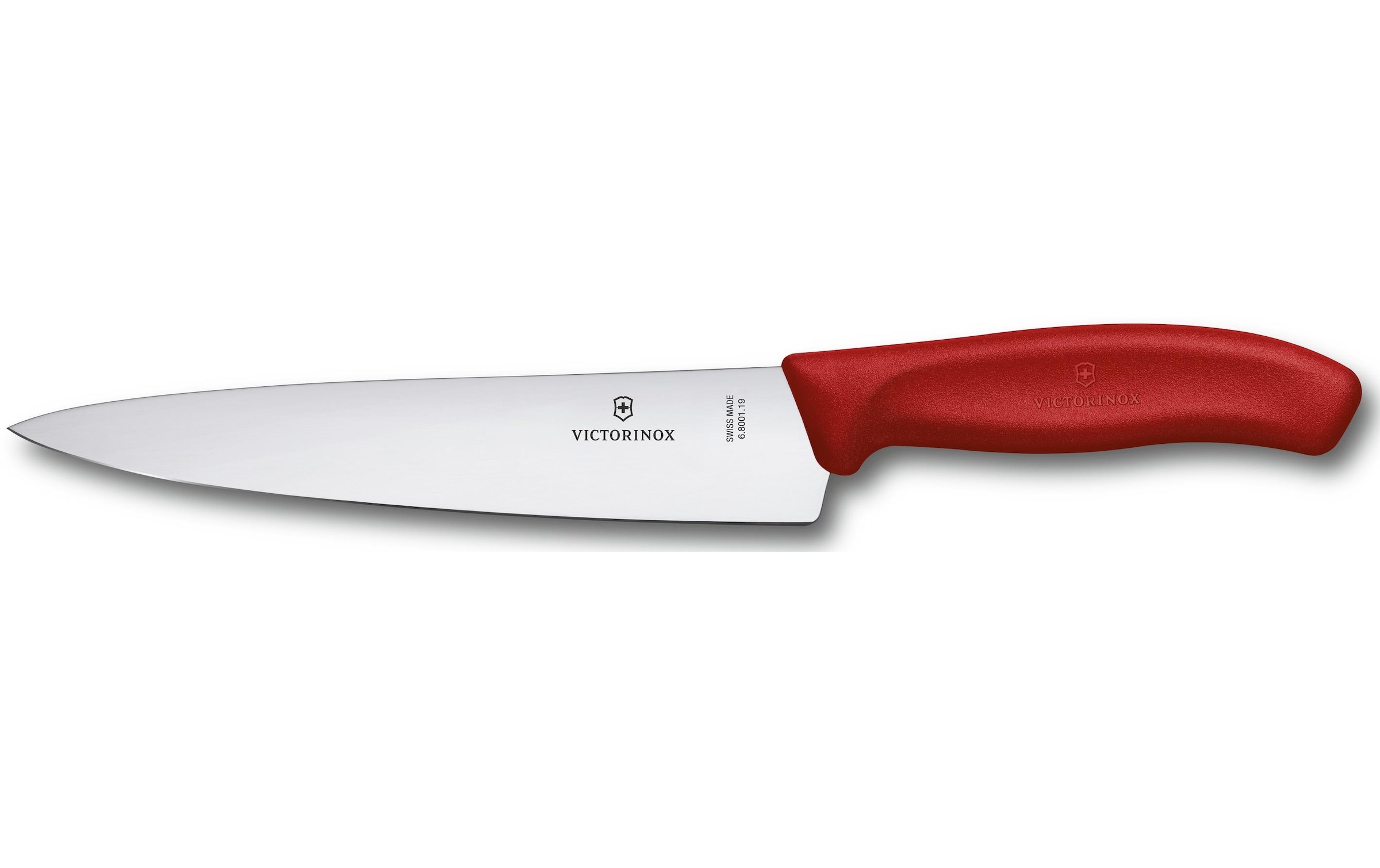 Victorinox Tranchiermesser »Swiss Classic Rot/Silberfarben«, (1 tlg.)