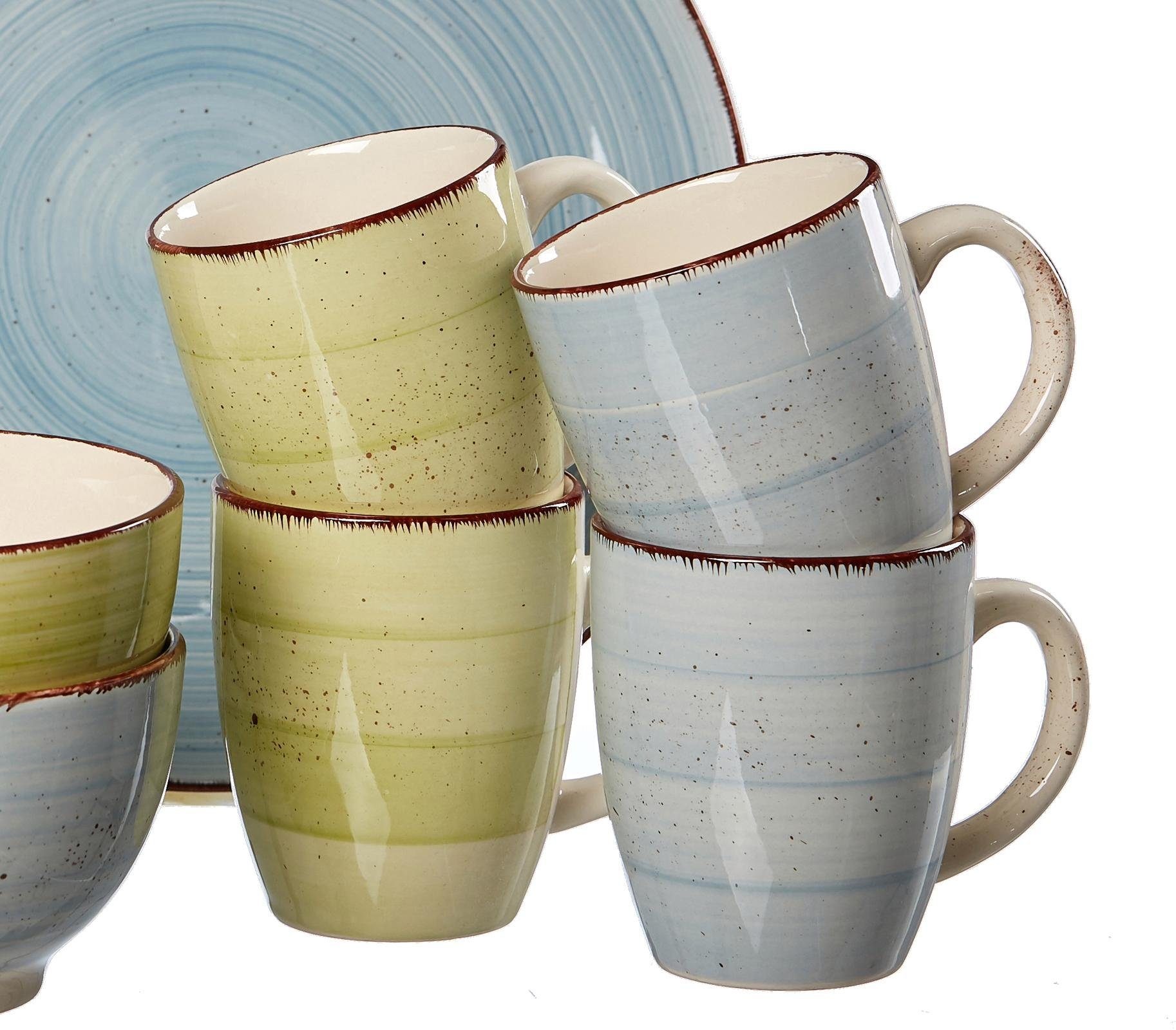 Ritzenhoff & Breker Becher »Happy«, (Set, 4 tlg.), 4-teilig