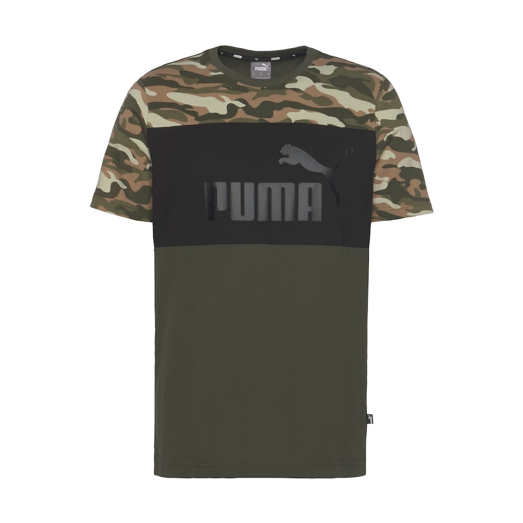 PUMA T-Shirt »ESS+ Camo Tee«