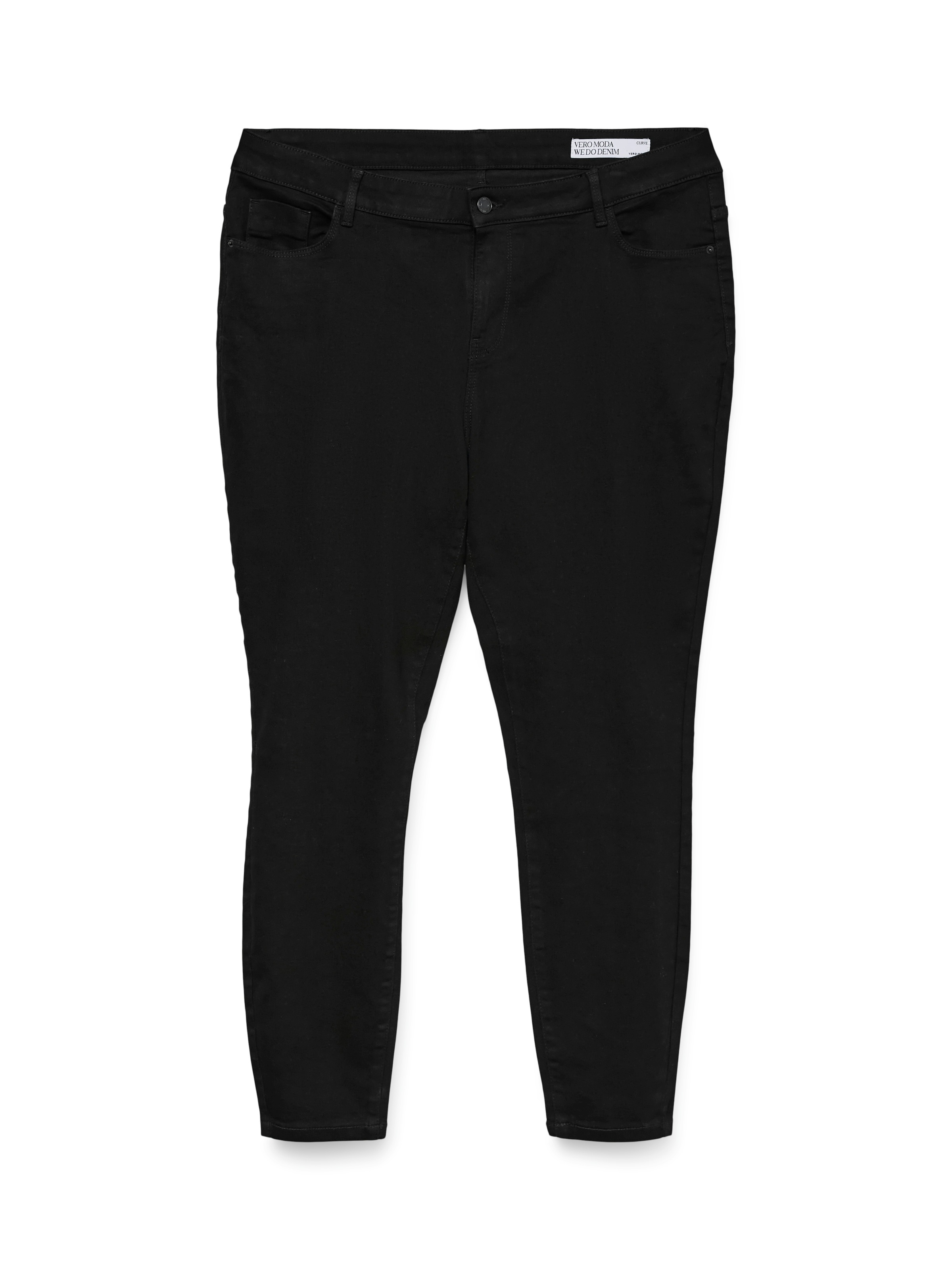 Vero Moda Curve Skinny-fit-Jeans »VMCELLY MR SKINNY JEANS BLK CUR NOOS«