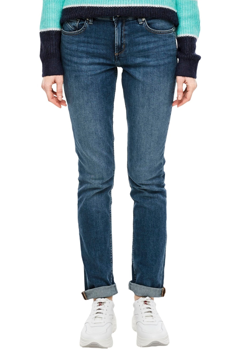 Form online typischer »Catie Slim«, shoppen QS Slim-fit-Jeans 5-Pocket Schweiz bei Jelmoli-Versand in