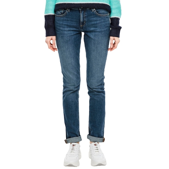 typischer bei 5-Pocket Schweiz QS in Jelmoli-Versand »Catie Slim-fit-Jeans Slim«, online shoppen Form