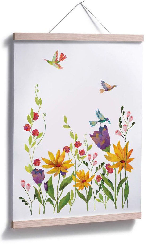 Poster online Bild, »Blanz St.), | Blumen, (1 Floral«, Wandbild, Blumen Wall-Art Poster, Jelmoli-Versand Blütenpoesie Wandposter shoppen