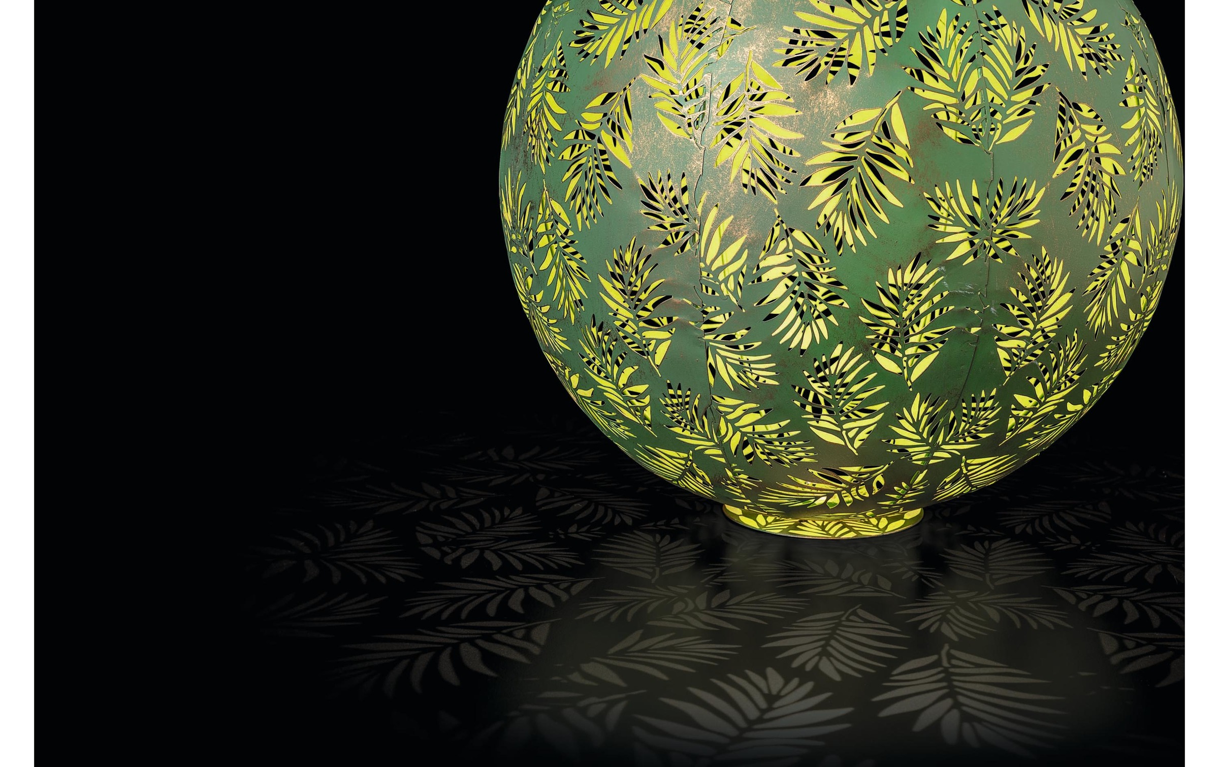 STT LED Gartenleuchte »Solar Antic Ball Bamboo«