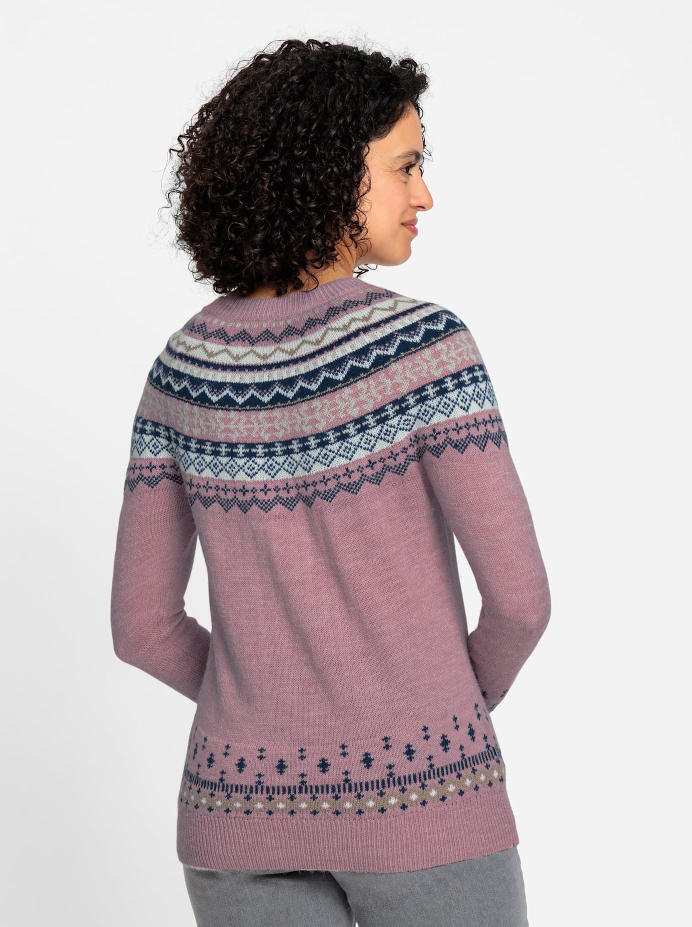 nicht definiert Jacquardpullover »Jacquard-Pullover«