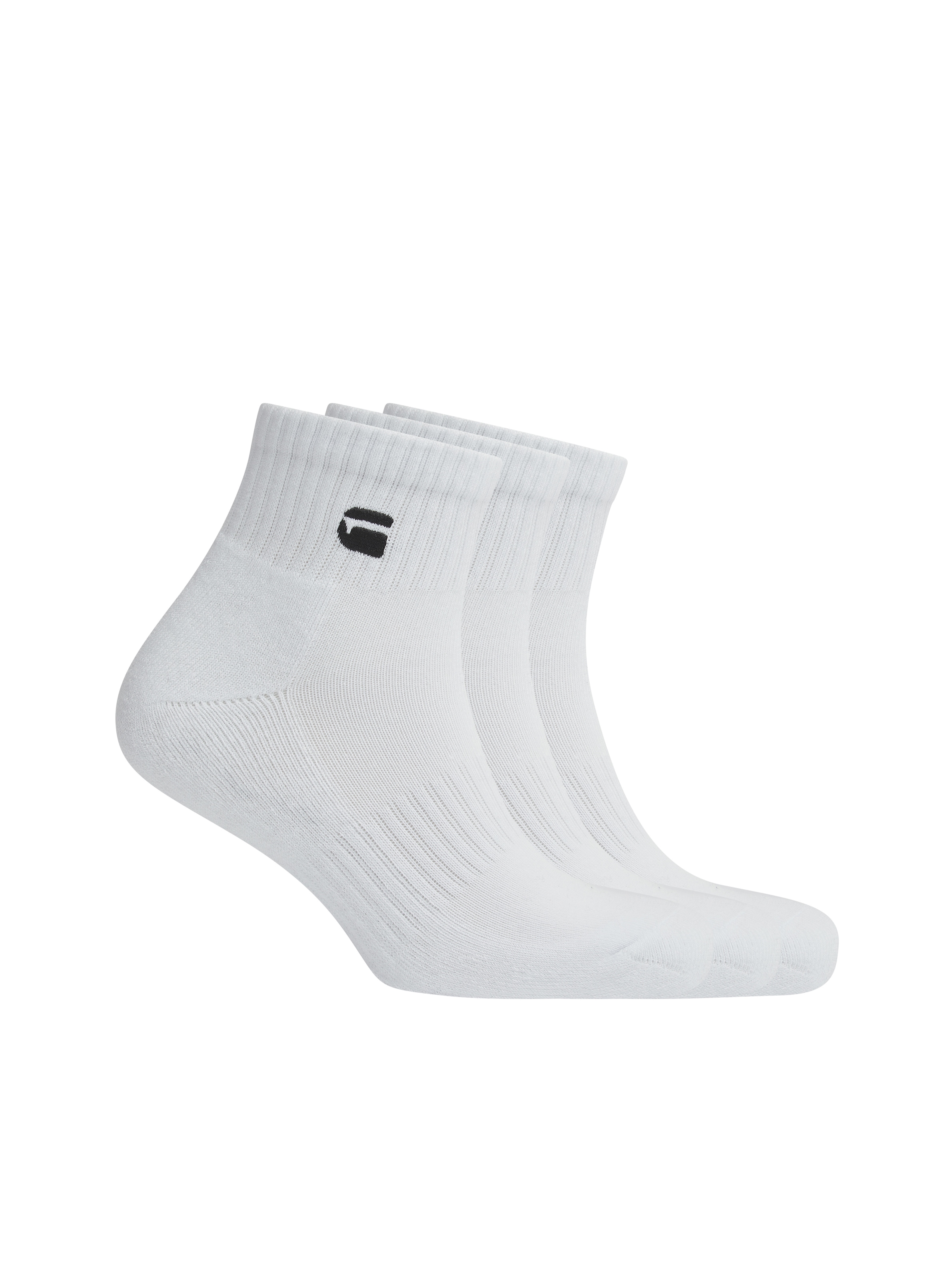 G-STAR Kurzsocken »WICK, 3 PACK ANKLE SPORTS SOCKS« Packung, 3 Paar tlg. mit Logostickerei