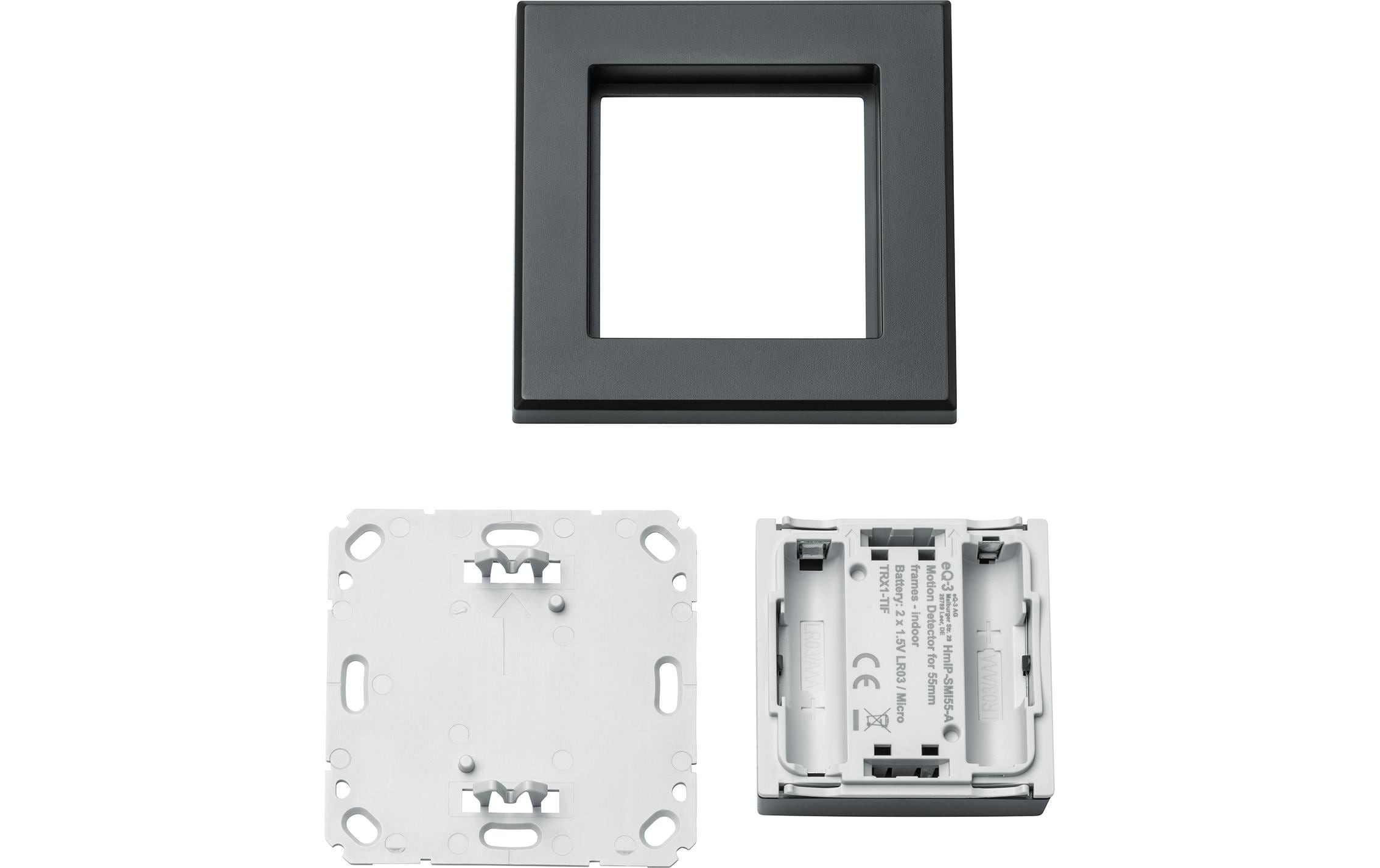 Homematic IP Smart-Home-Steuerelement »im WM55 Rahmen, Anthrazit«